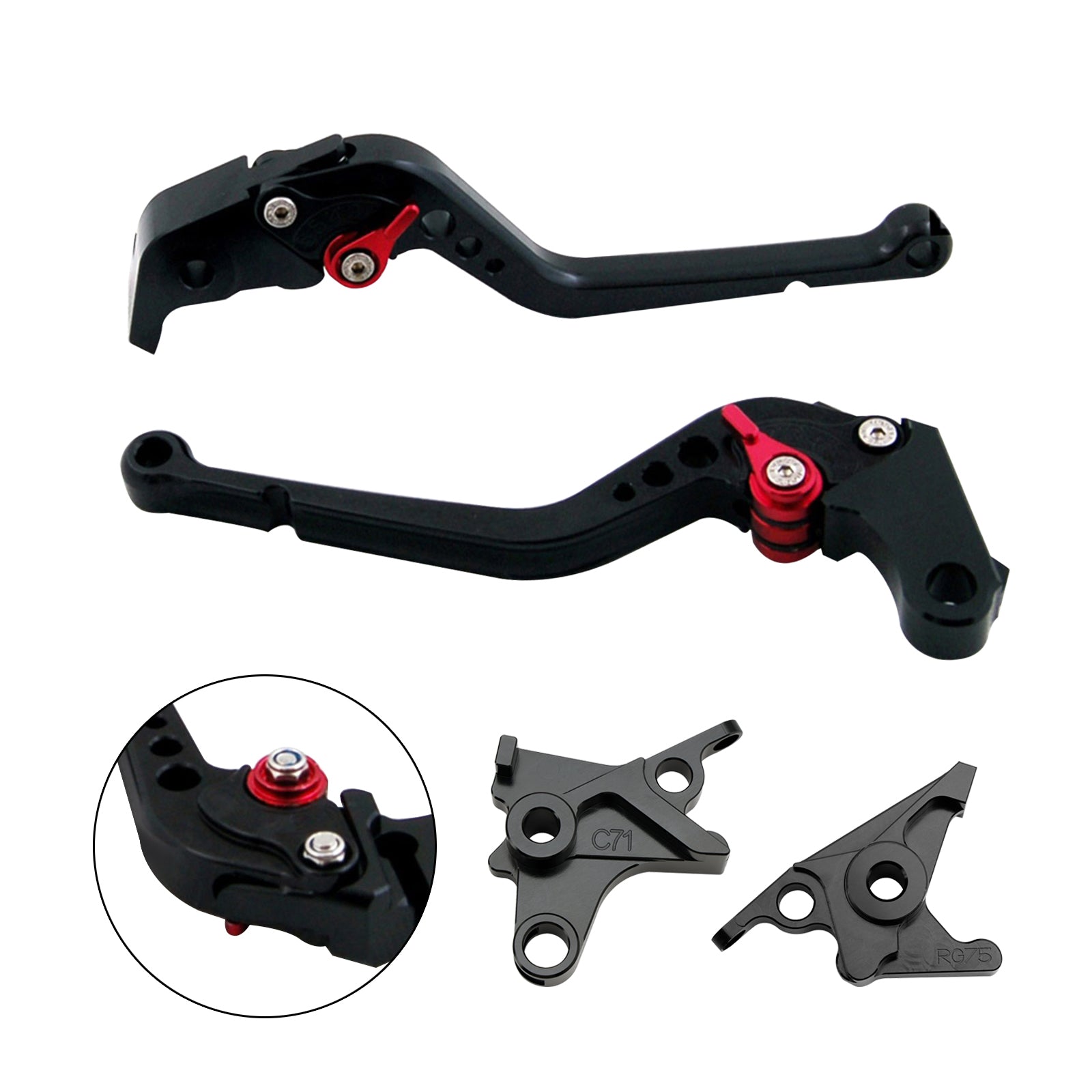 Long Clutch Brake Lever fit for BMW R NINE T /PURE/RACER 2017-2023