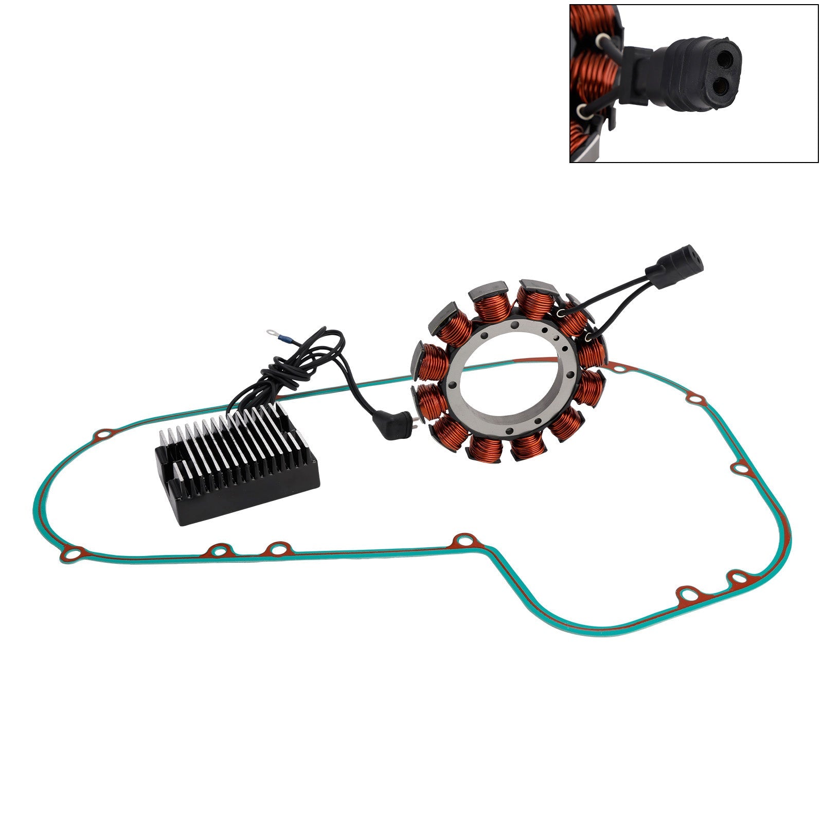 1983/1988 for Touring Electra Glide Standard Stator Regulator Rectifier & Gasket 29965-81