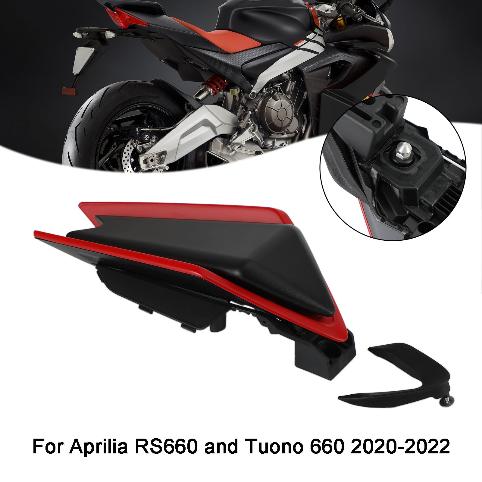 Rear Cowl Tail FAIRING Cover For Aprilia RS660 RSV4 Tuono 660 2020-2024