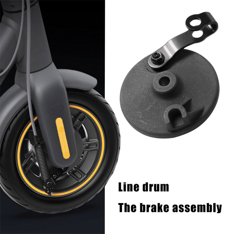 Front Wheel Hub Brake Cover Compatible with Segway Ninebot Max G30/G30LE