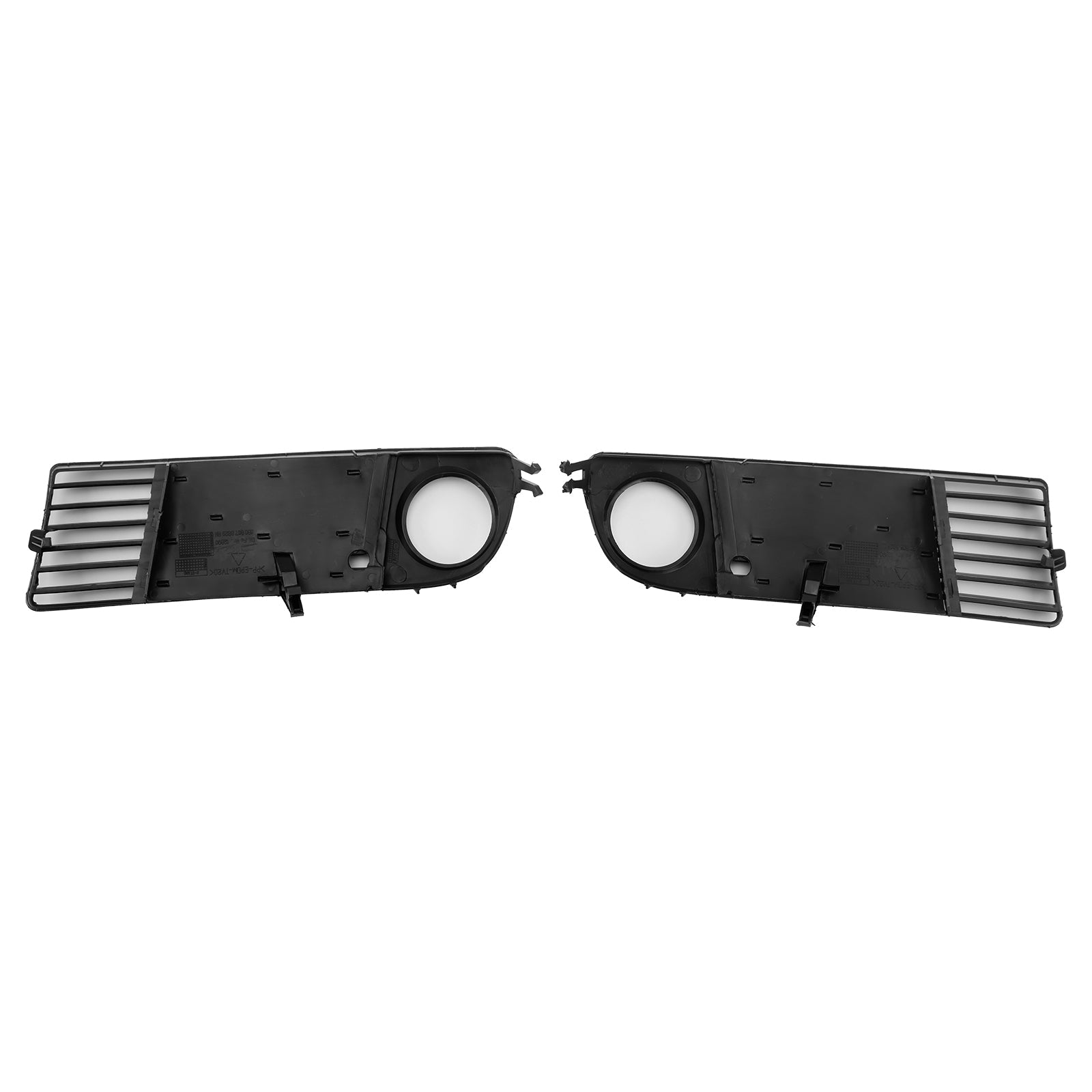 1998-2001 Audi A6 C5 2PCS Front Lower Bumper Fog Light Cover Grille