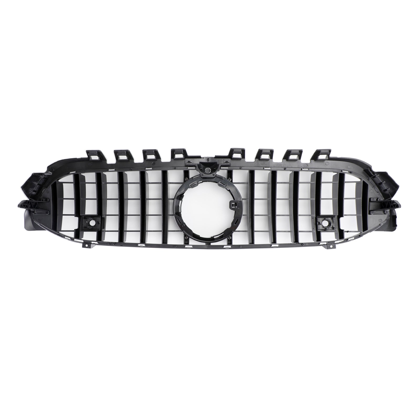 GT Style Front Bumper Grille Fit Mercedes Benz A-Class W177 2019-2023 Black