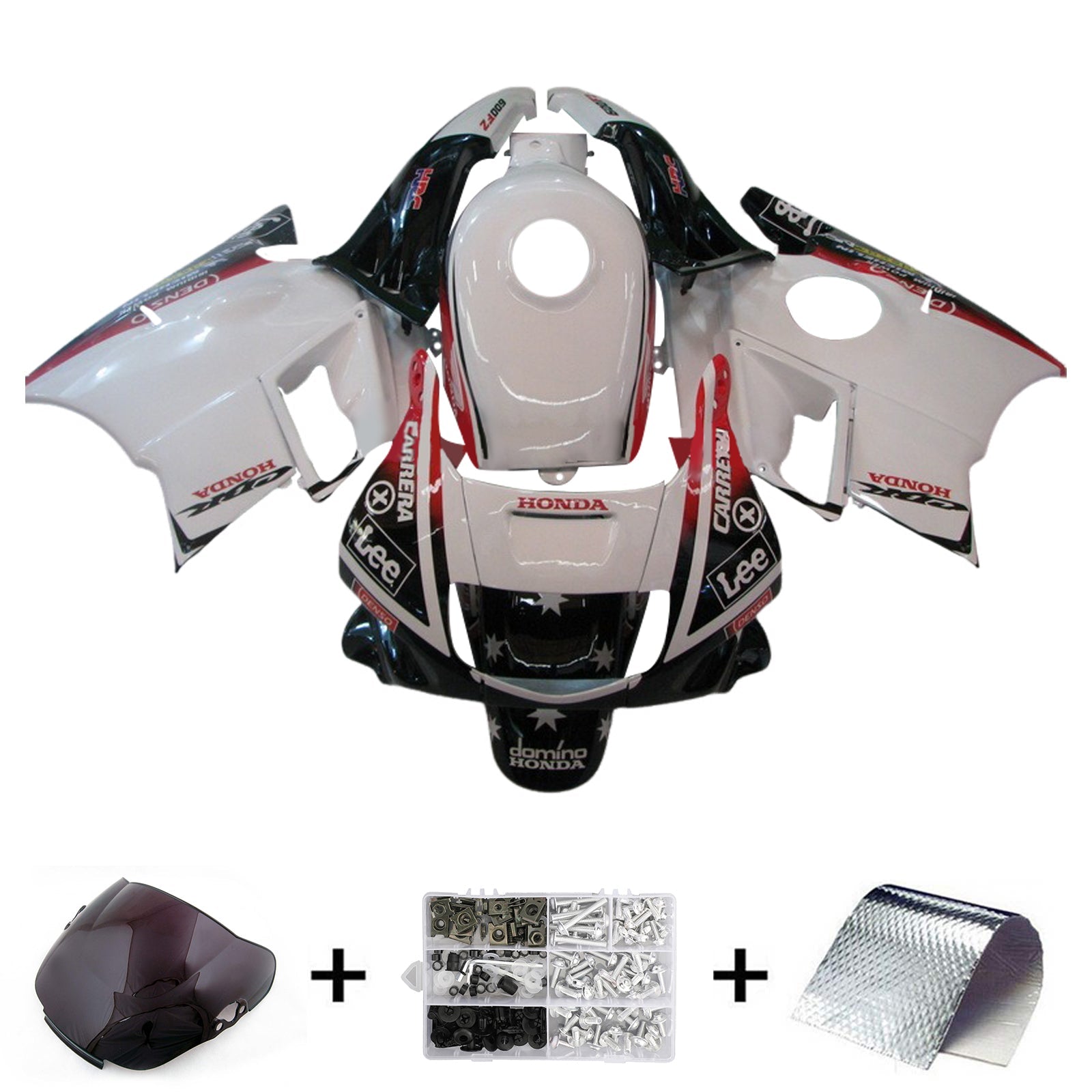 Honda CBR600 F2 1991-1994 Fairing Kit Bodywork Plastic ABS