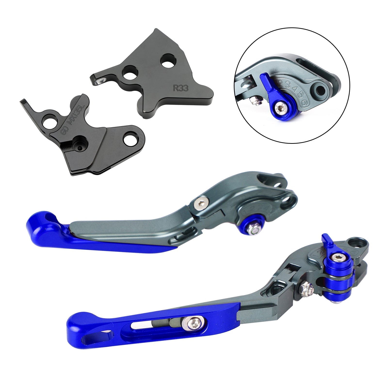 Adjustable Clutch Brake Lever fit for YAMAHA YBR125 2005-2014