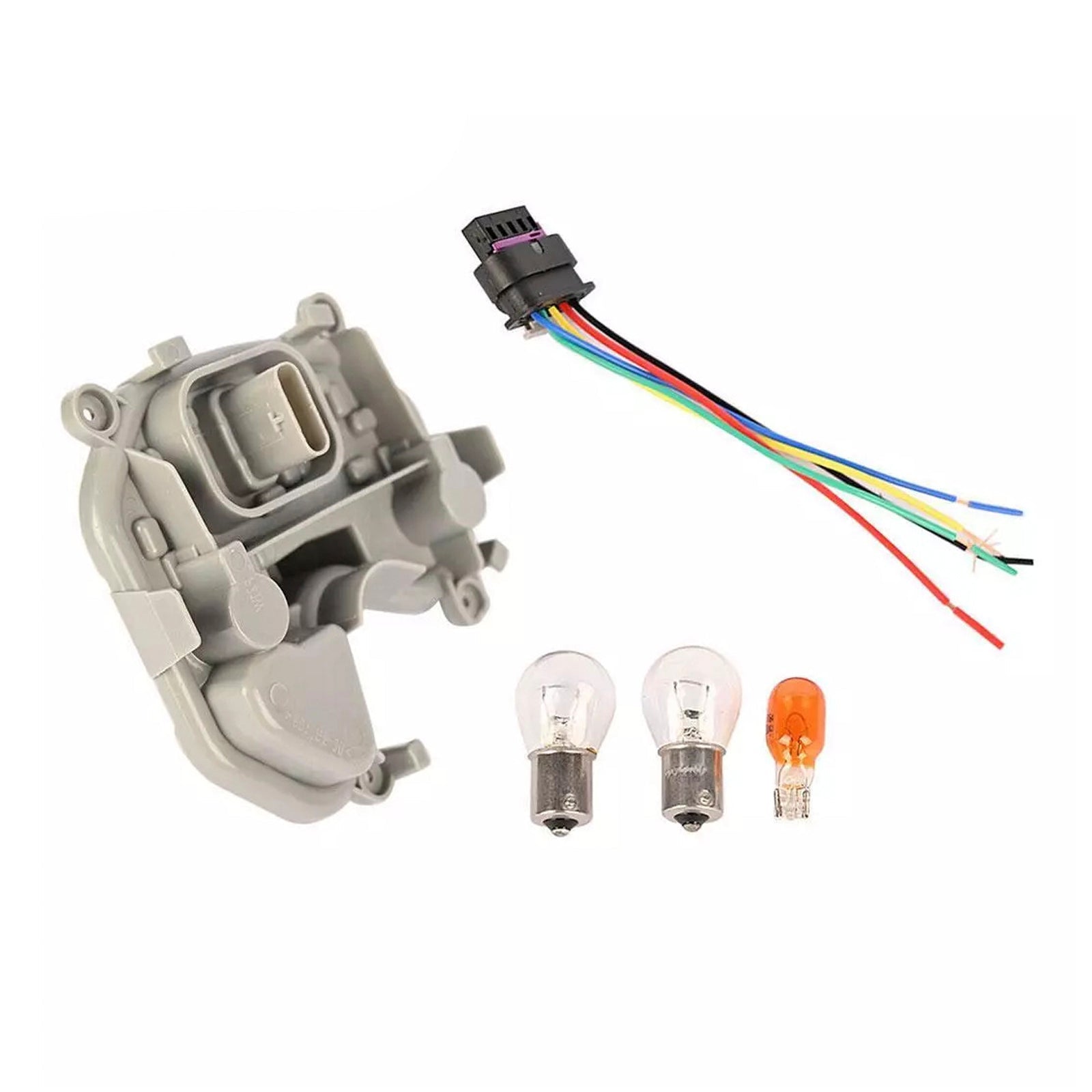 2015-2023 Jeep Renegade Rear Right Tail Lamp Bracket & Plug Bulb 68270837AA