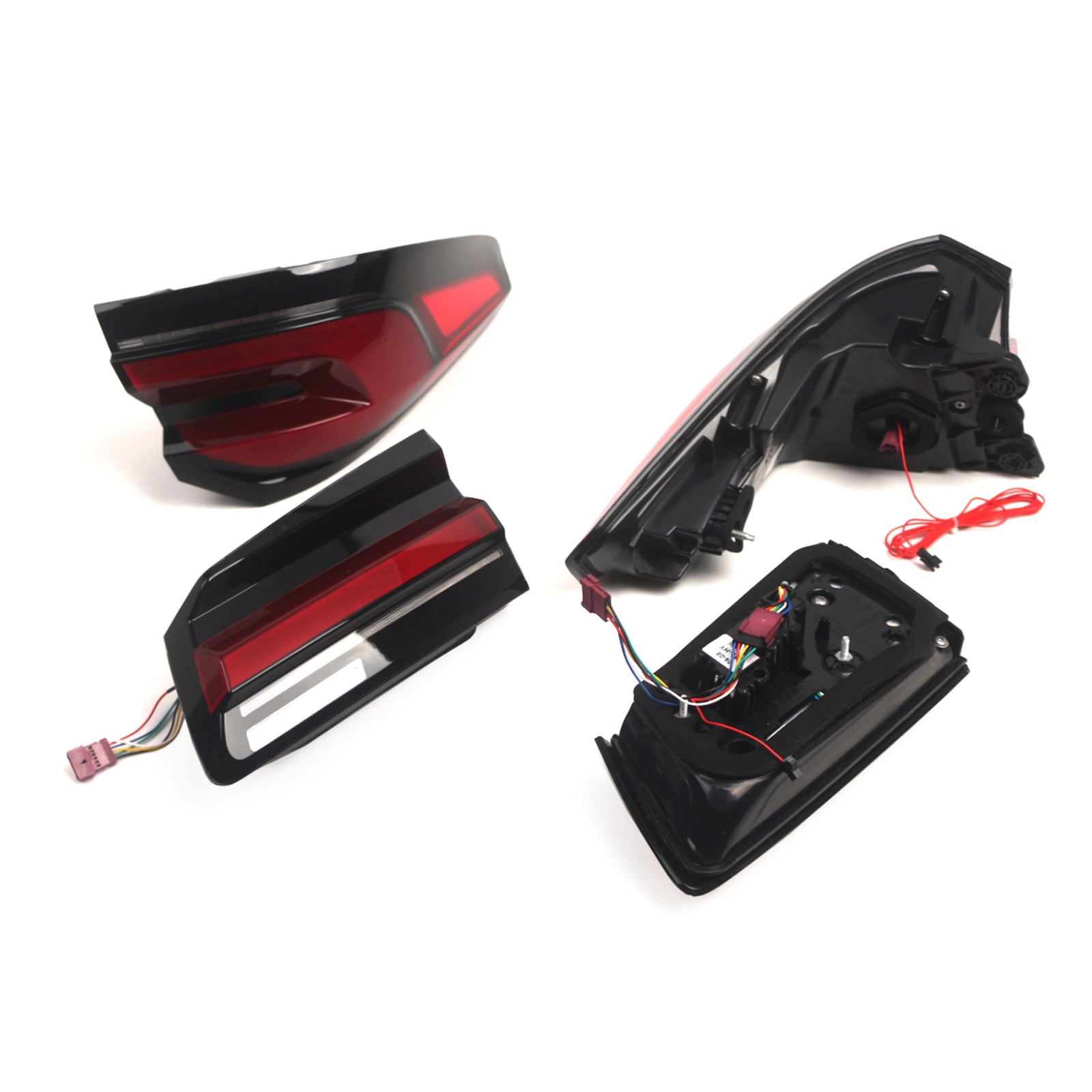 2018-2020  BMW 5 Series G30 G38 L&R Red LED Tail Lights Rear Lamp Assembly