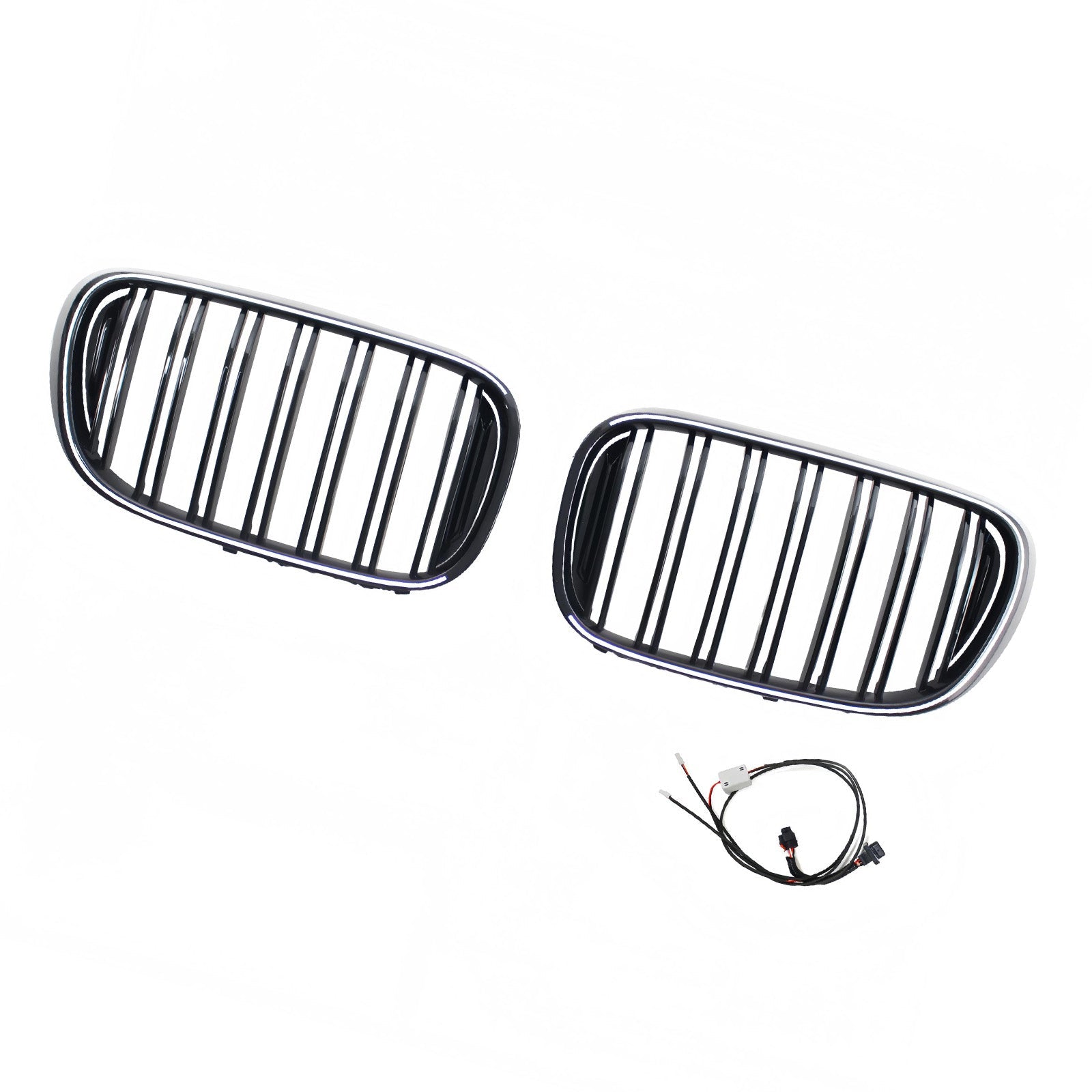 07.2015-01.2019 For BMW 7 Series G11 Long-Wheel Base Pre-Facelift Front Kidney Grill Grille