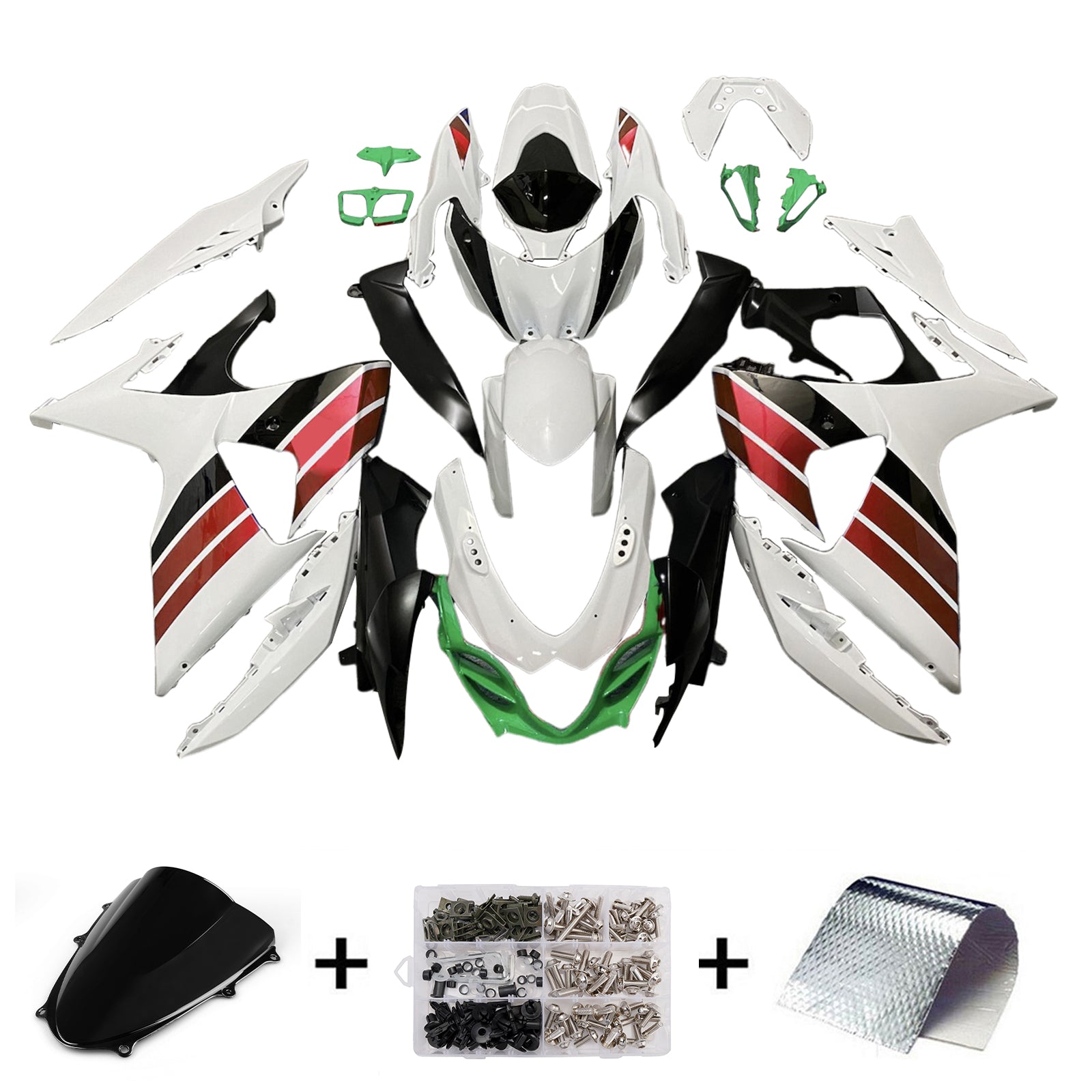Injection Fairing Kit Bodywork Plastic ABS For Suzuki GSXR1000 2009-2016 K9