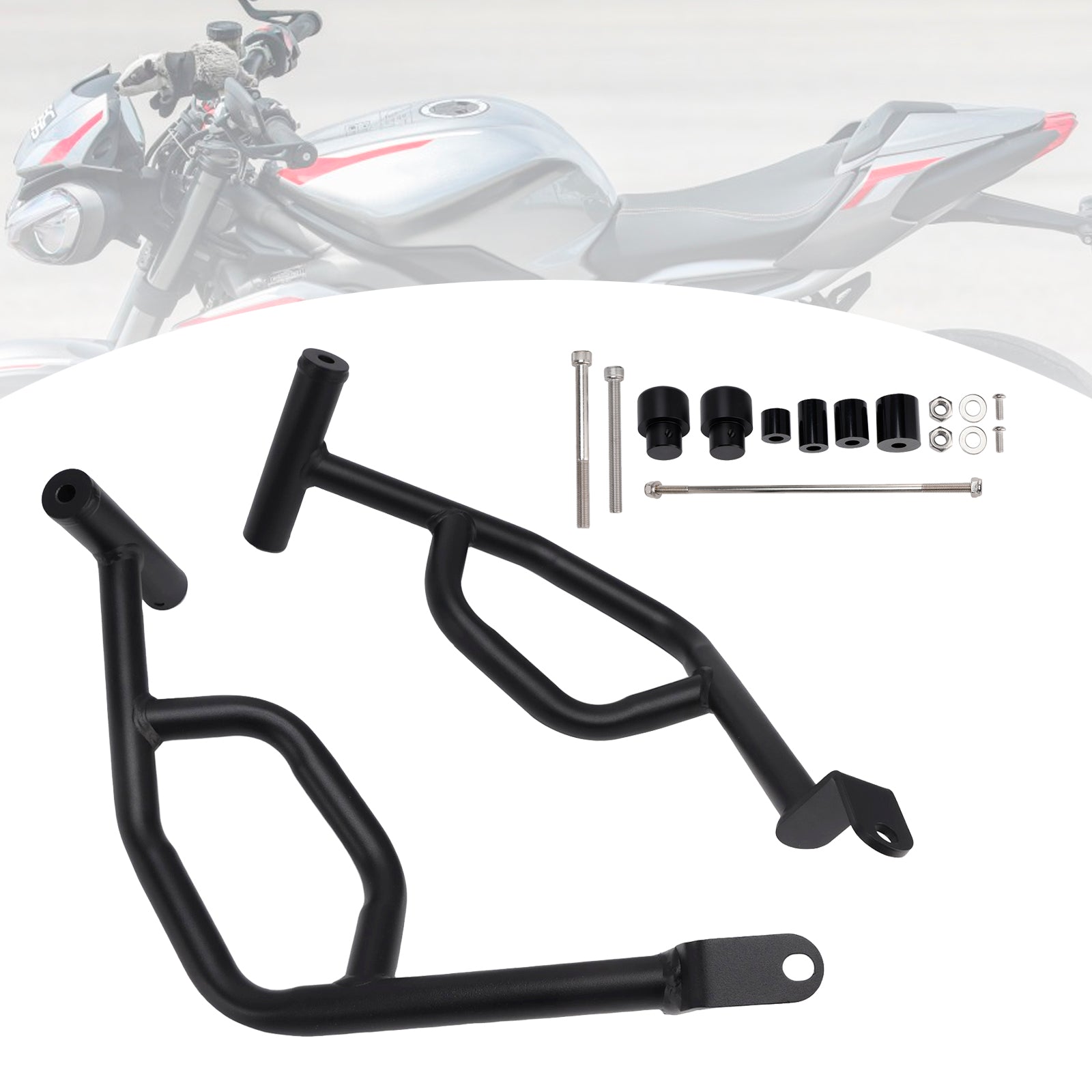 Engine Guard Crash Bar Frame Protector Bumper For Street Triple 765 R/Rs 2023-2025