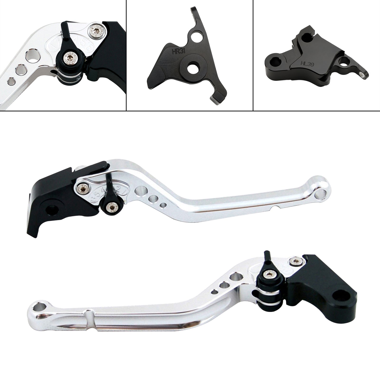 Long Clutch Brake Lever fit for CFMOTO 450SS 450SR 21-23 450NK 23-24