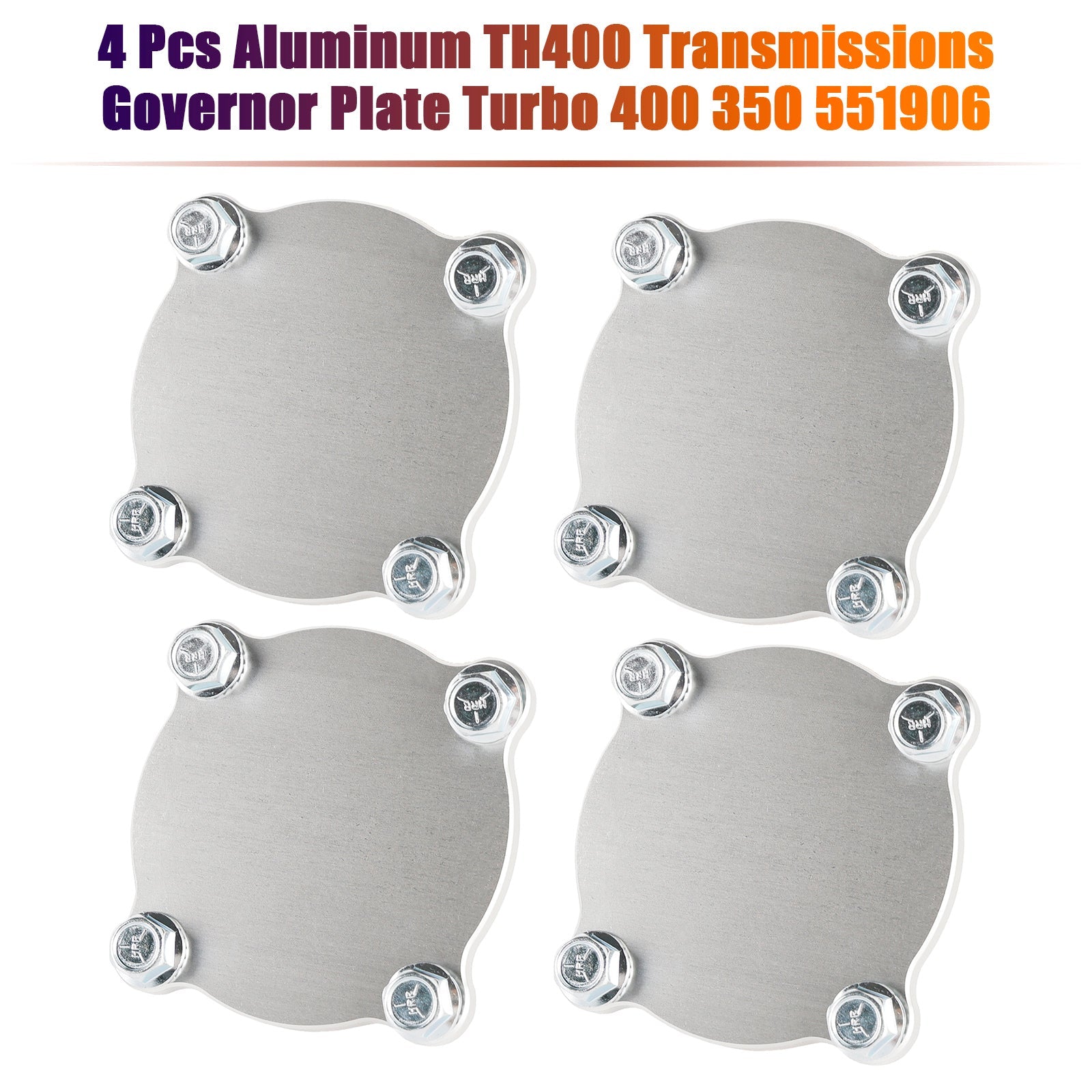 4 Pcs Aluminum TH400 Transmissions Governor Plate Turbo 400 350 551906