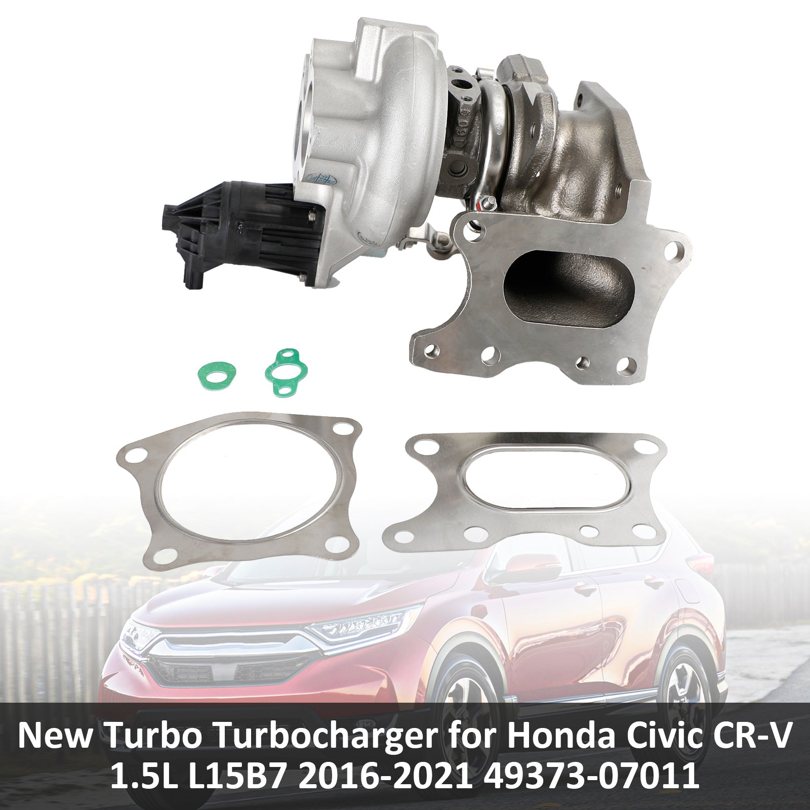 Nuevo turbocompresor Turbo para Honda Civic CR-V 1.5L L15B7 2016-2021 49373-07011