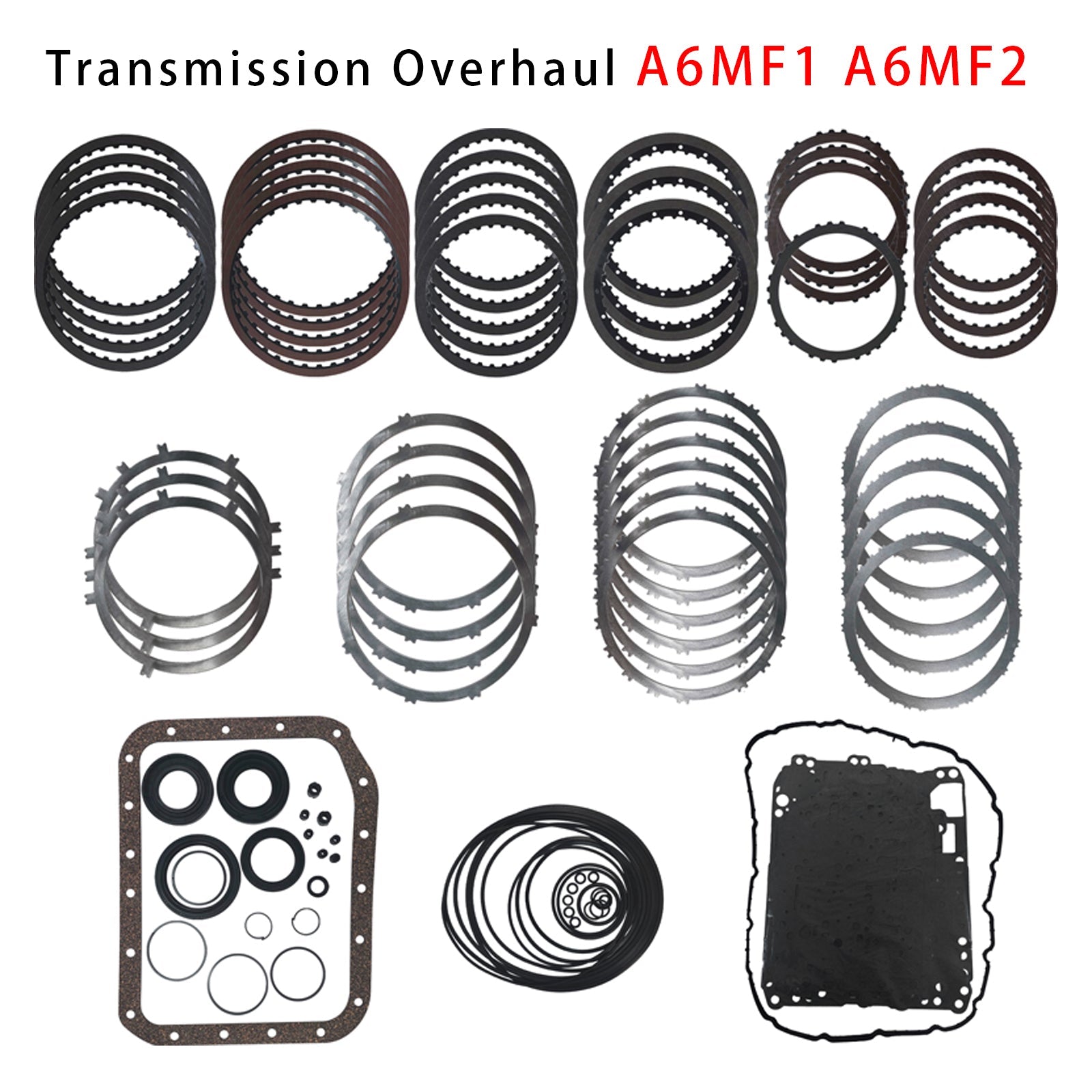 2012-2014 For Hyundai VELOSTER 6 SP L4 1.6L Transmission Master Rebuild Kit A6MF1 A6MF2