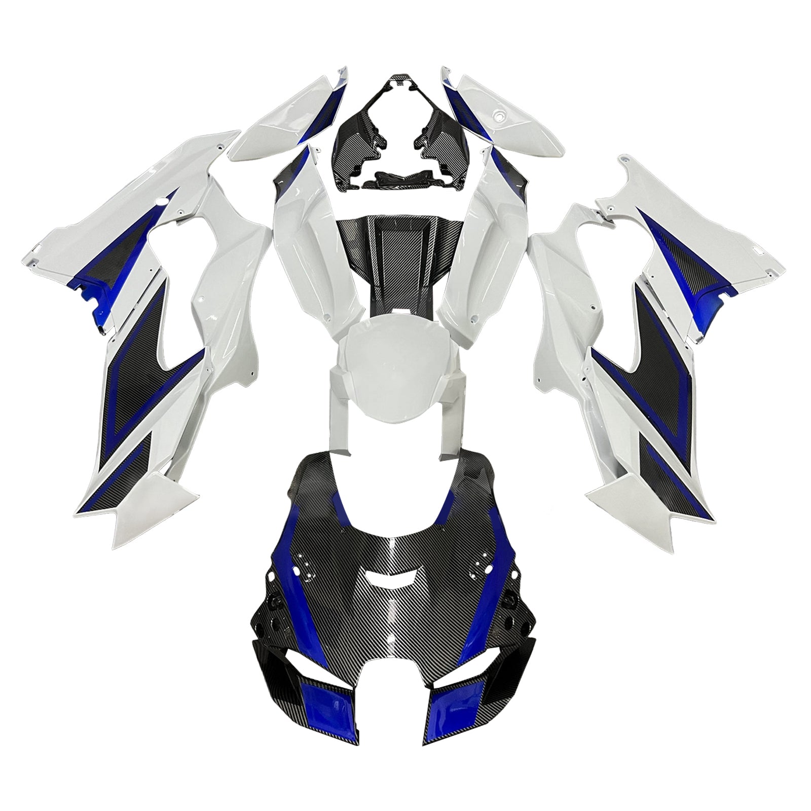 Injection Fairing Kit Bodywork ABS fit For Kawasaki ZX-10R ZX-10RR 2021-2025