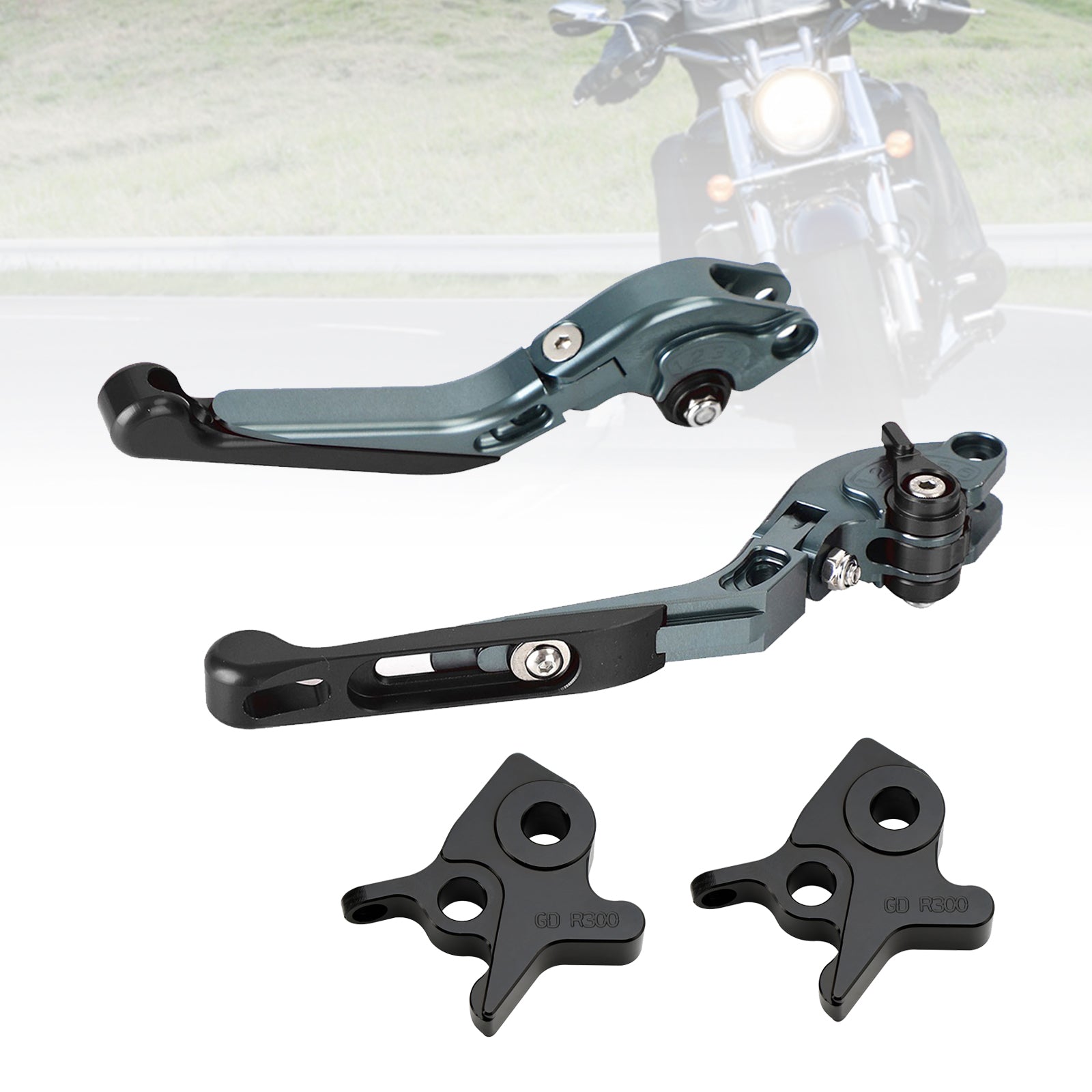 Adjustable Clutch Brake Lever fit for KYMCO AK550 2017-2022