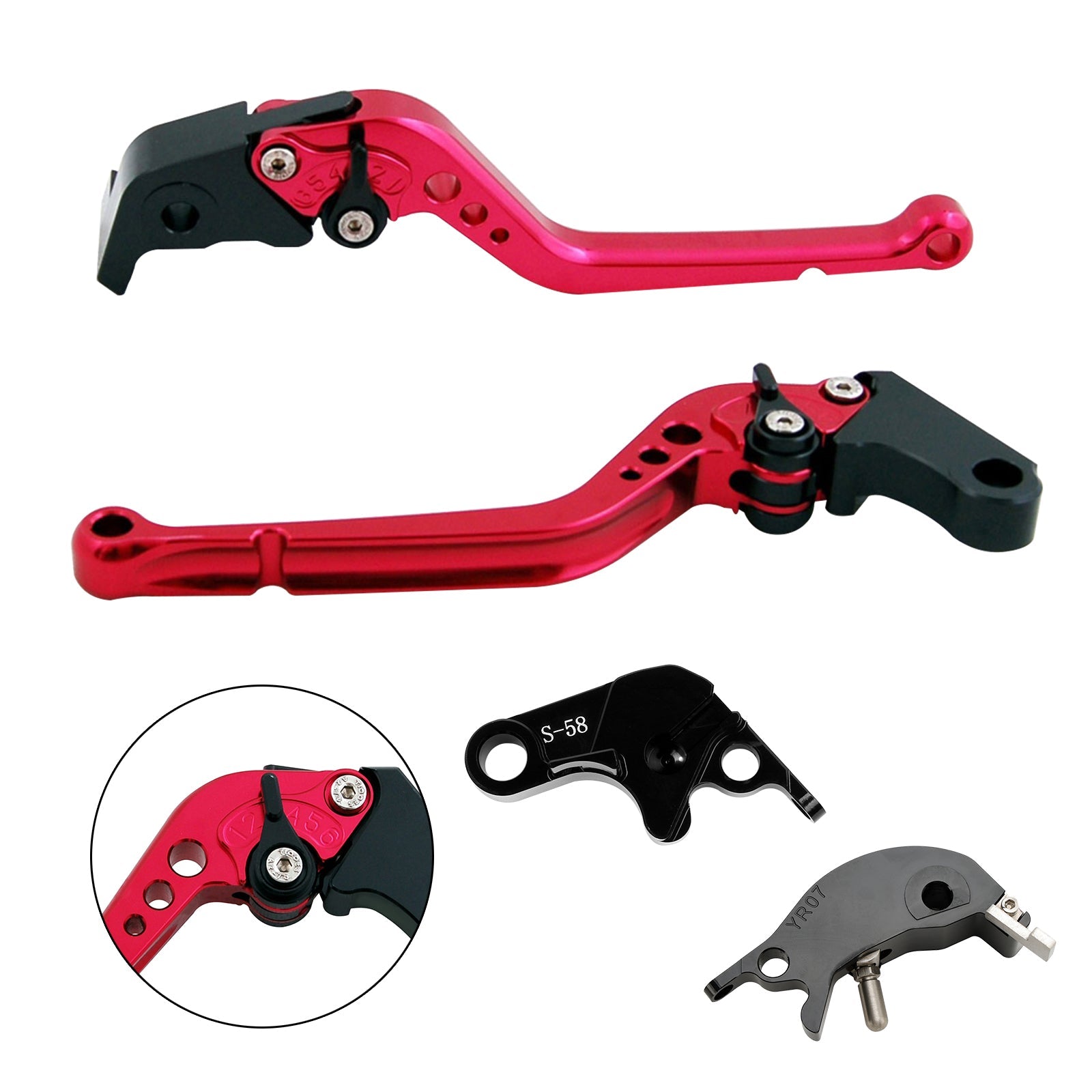 Long Clutch Brake Lever fit for YAMAHA YZF R7 MT-10/SP FZ-10/SP 2022-23