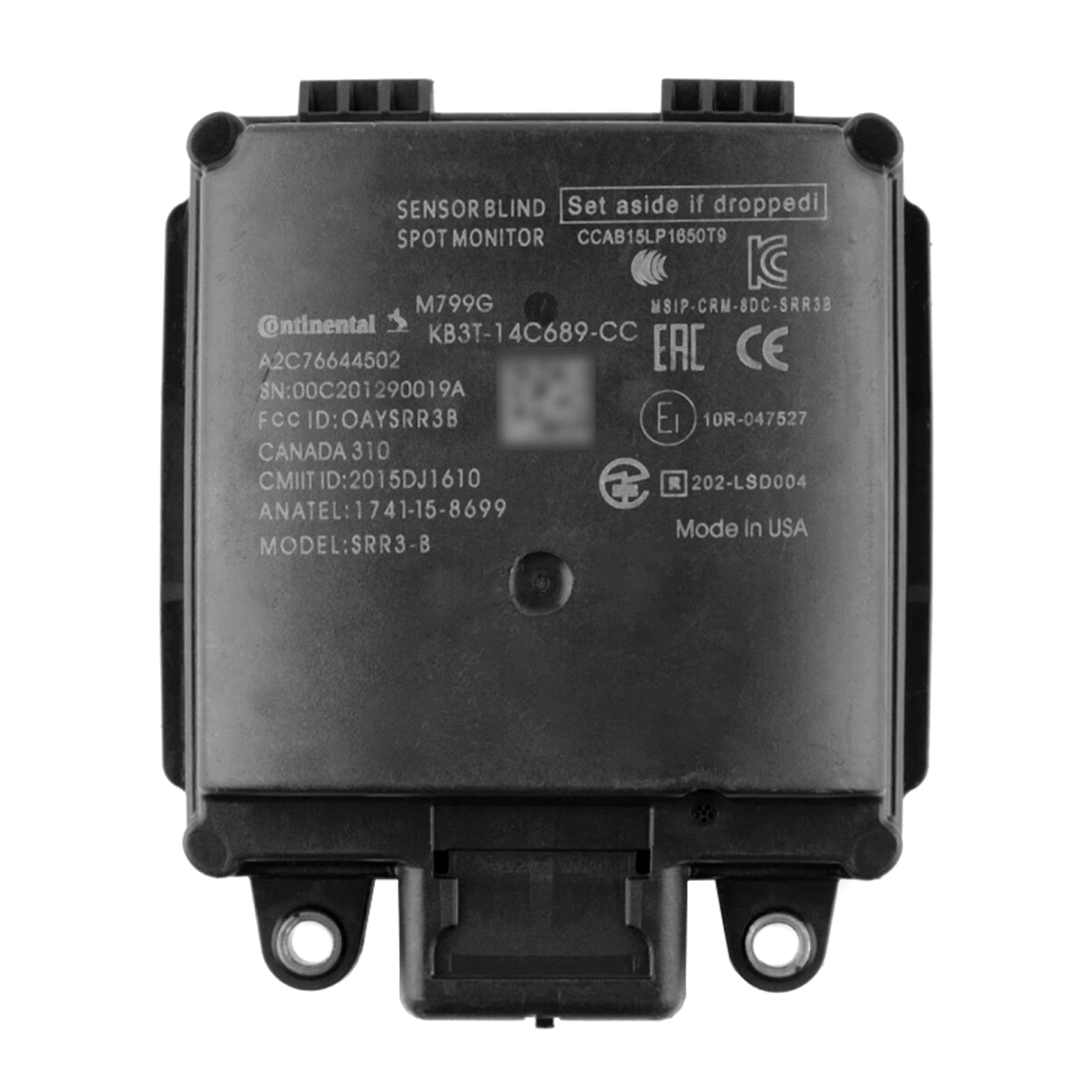 Rear Blind Spot Radar Sensor KB3Z-14C689-B For Ford Transit 150 250 350 2019-2021