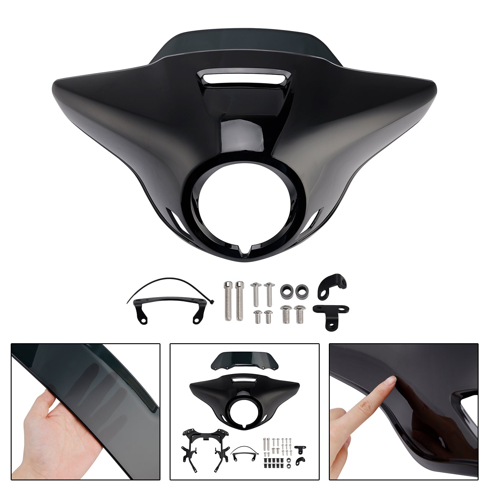 2021-2024 HONDA CM300 CM500 Windshield WindScreen Headlight Fairing