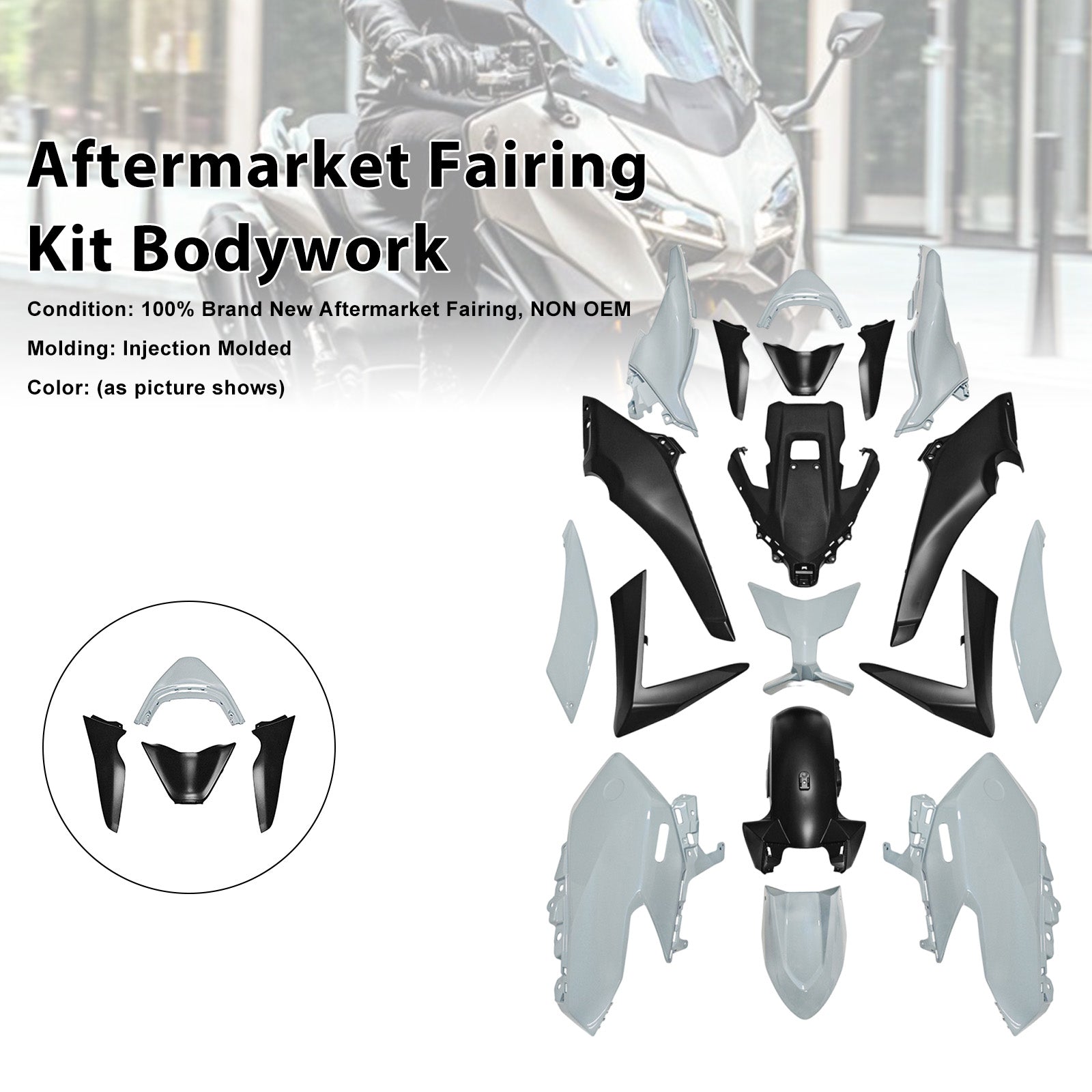 2025-2026 for Yamaha TMAX560 Injection Bodywork Fairing Kit