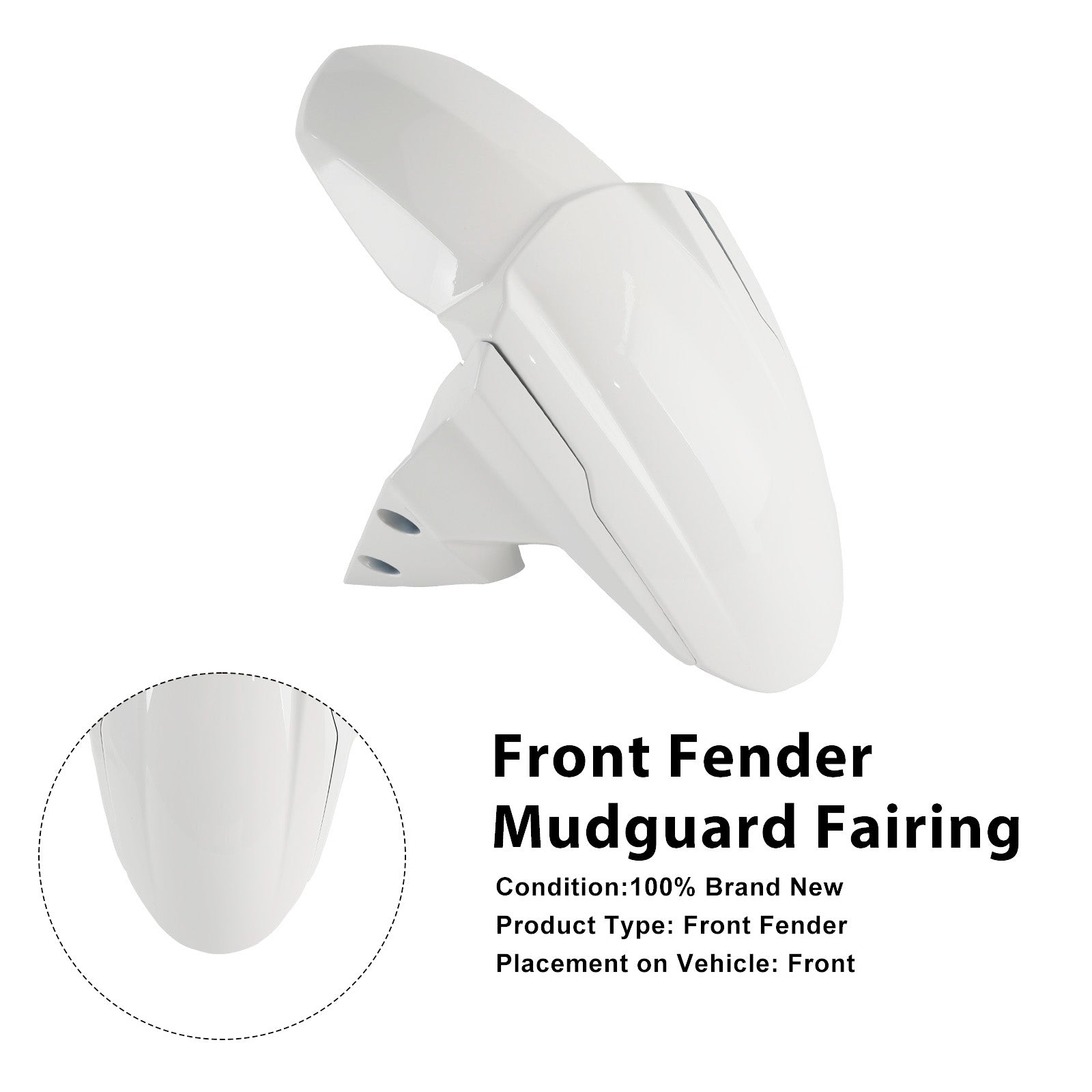 2020-2025 Street Triple 765 R RS Front Fender Mudguard Fairing