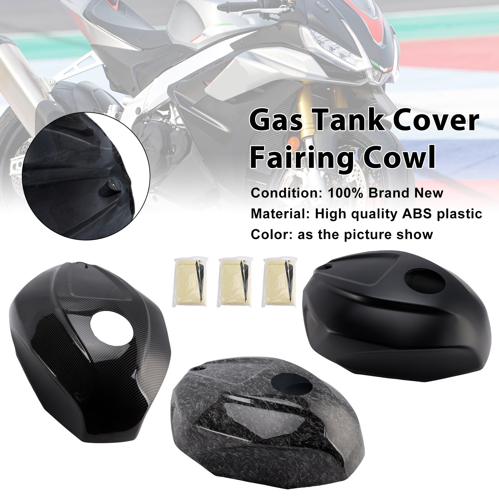 2021-2024 Aprilia RSV4 Gas Tank Cover Trim Fairing Cowl