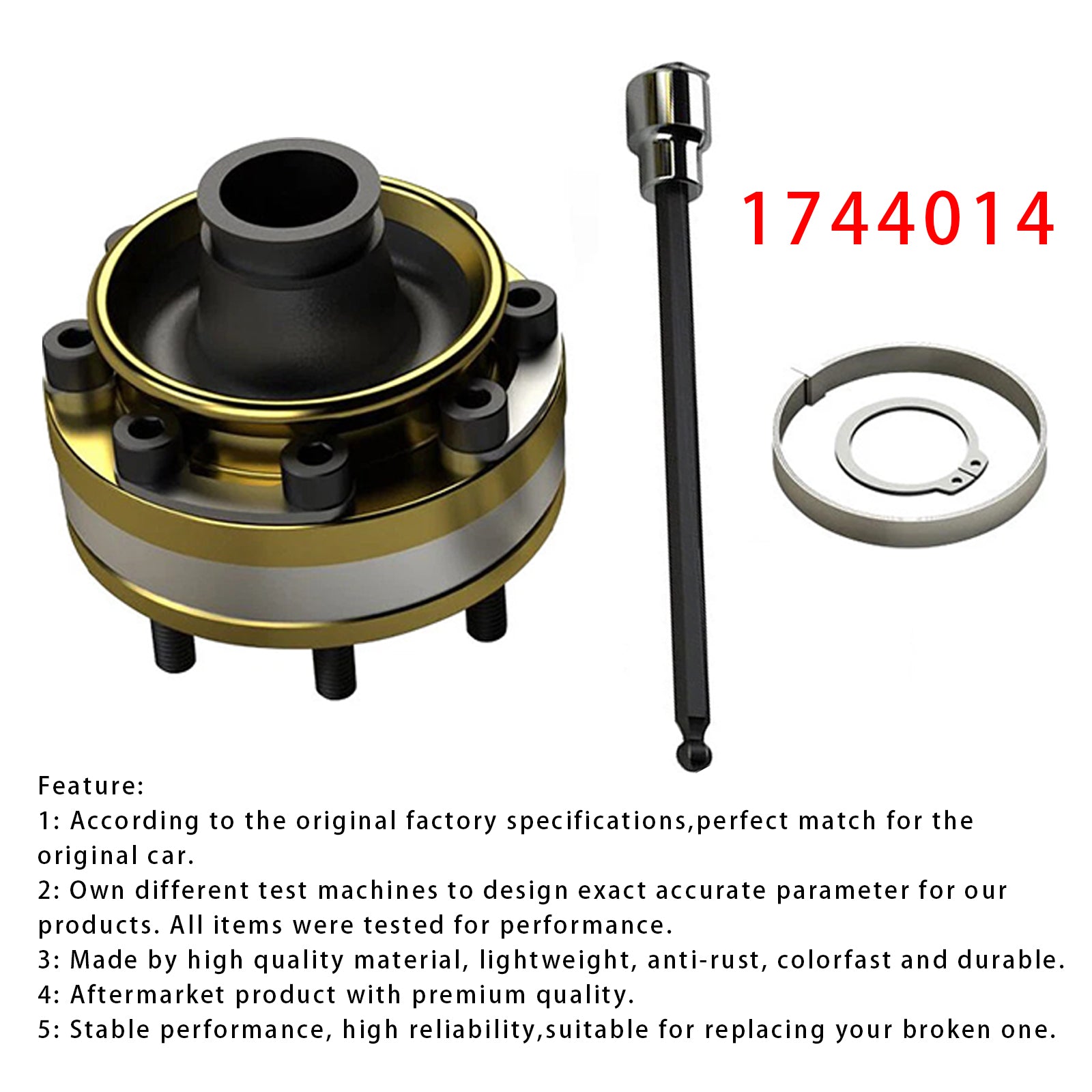 CV Joint Kit 1744014 For JK Wrangler