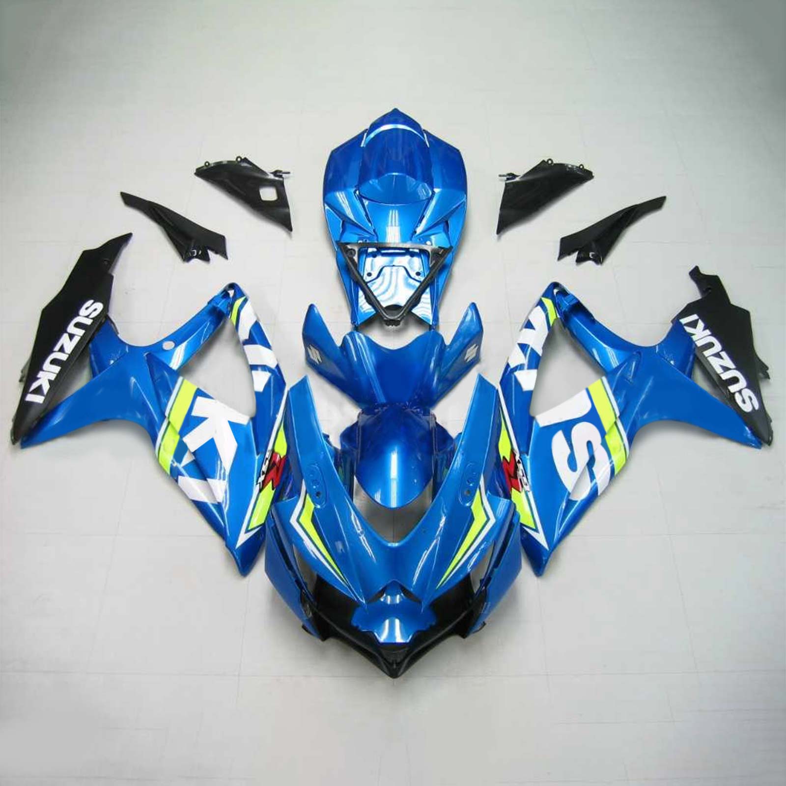 سوزوكي GSXR 600/750 2008-2010 K8 الهدايا المجمعة هيكل السيارة البلاستيك ABS