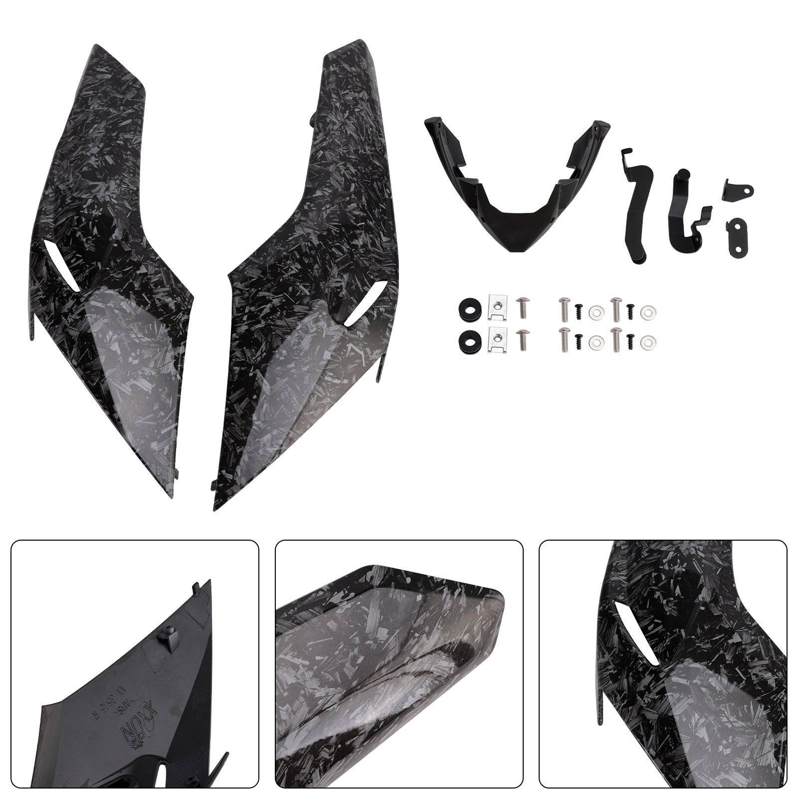 Lower Belly Pan Panels Guard Fairing For Street Triple 765 R/RS 2020-2022
