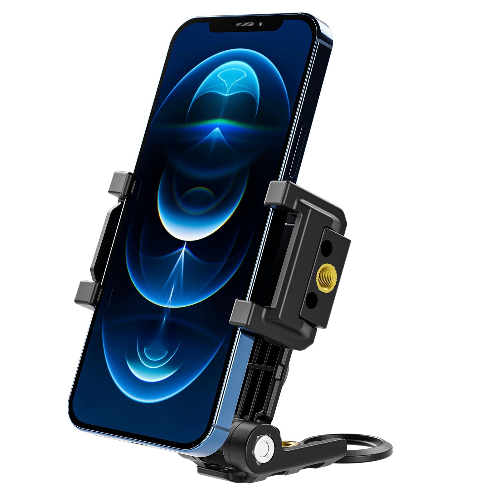 Phone Holder 360Degree Rotating Expandable Fill Light Mobile Phone Desktop Stand