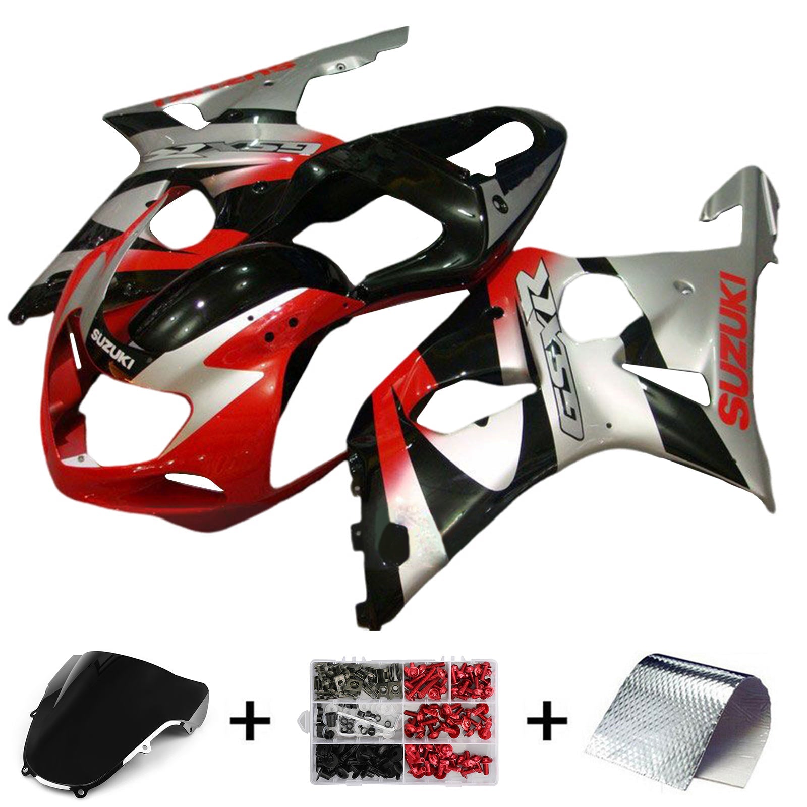 أموتوبارت سوزوكي GSXR600 2001-2003 GSXR750 2000-2003 K1 Fairing Kit