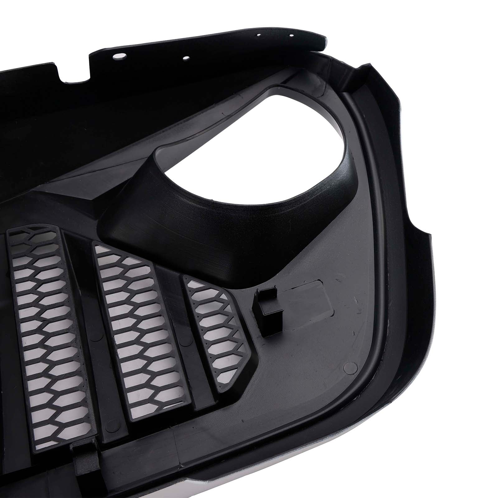 2018-2023 Fit for Jeep Wrangler JL JT White & Black Front Vader Grille Bumper Grill