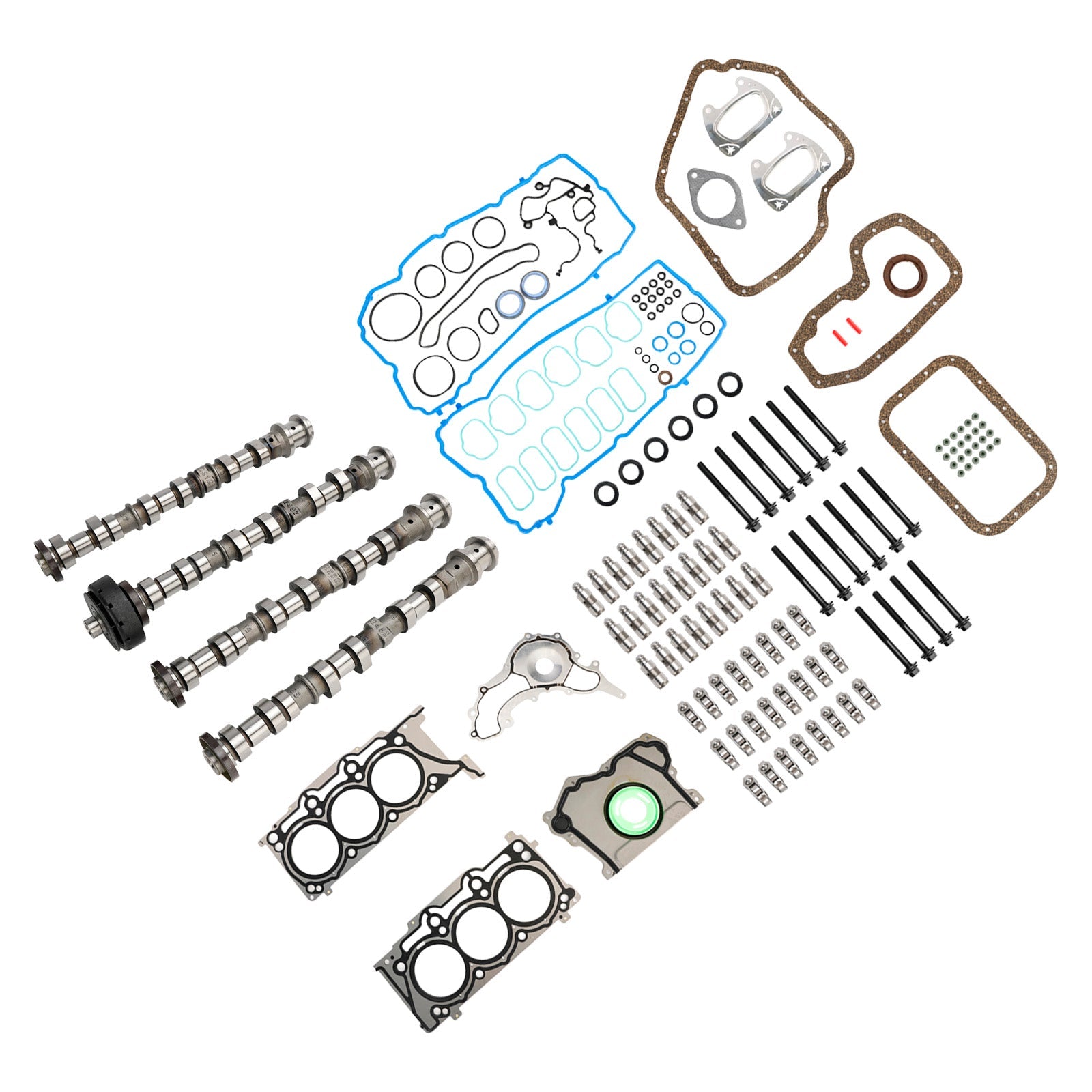 2011-2016 Chrysler 200 300 Town & Country 3.6L V6 Camshafts Rockers Lifters Gaskets Kit 5184296AH