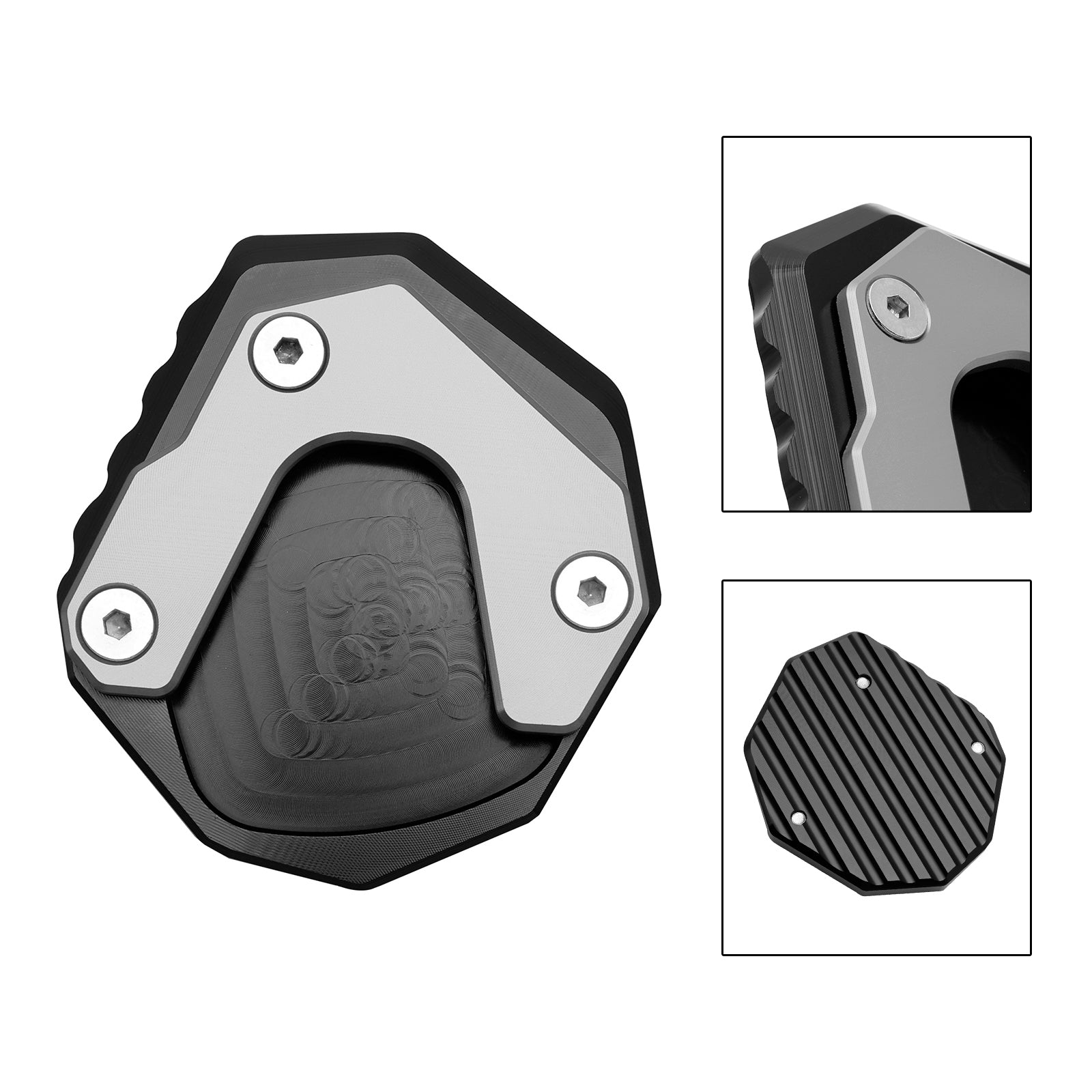 Kickstand Enlarge Plate Pad fit for Honda XL 750 Transalp CB750 Hornet 23-24