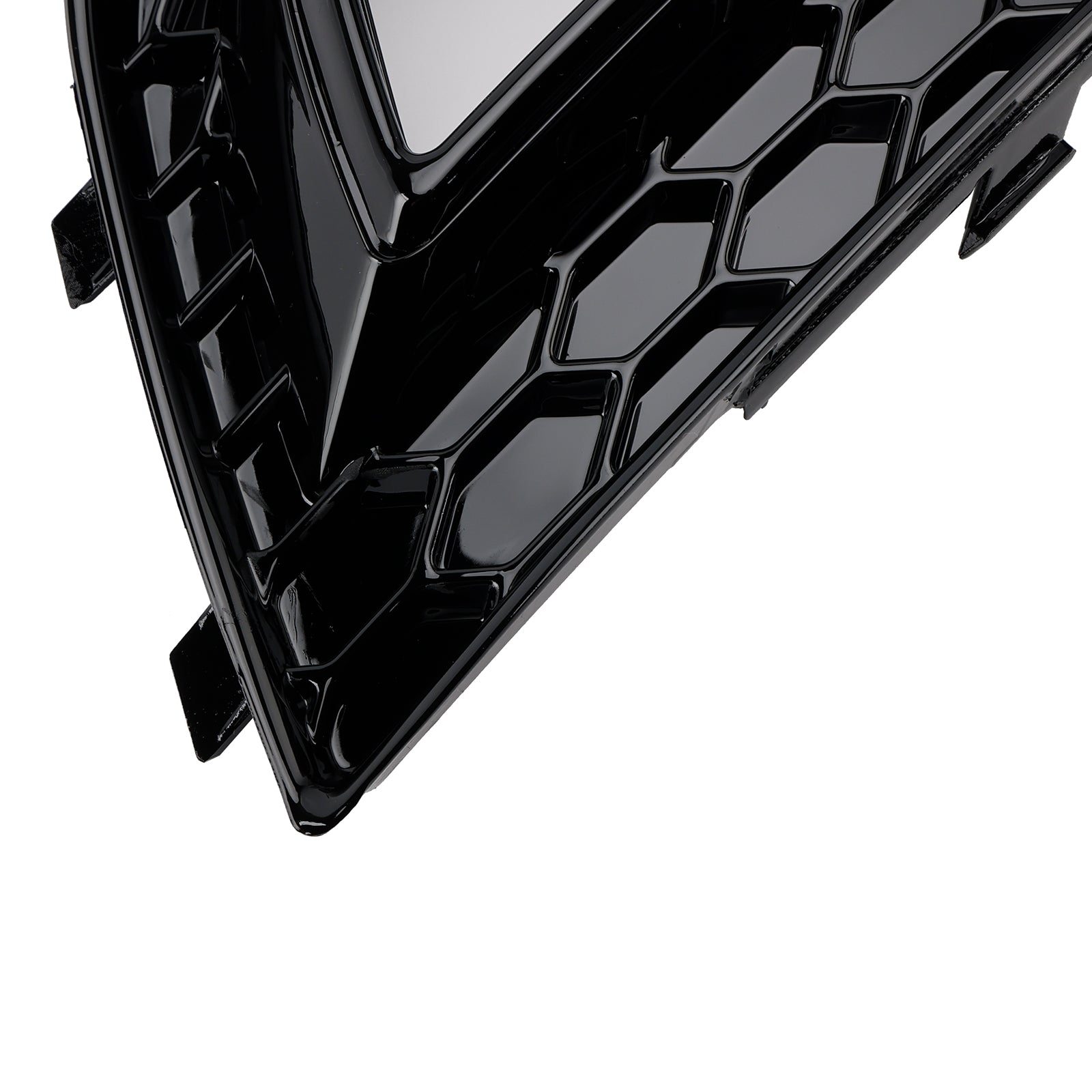 2013-2015 Audi A4 B8.5 Black Fog Light Cover Grille Standard Bumper