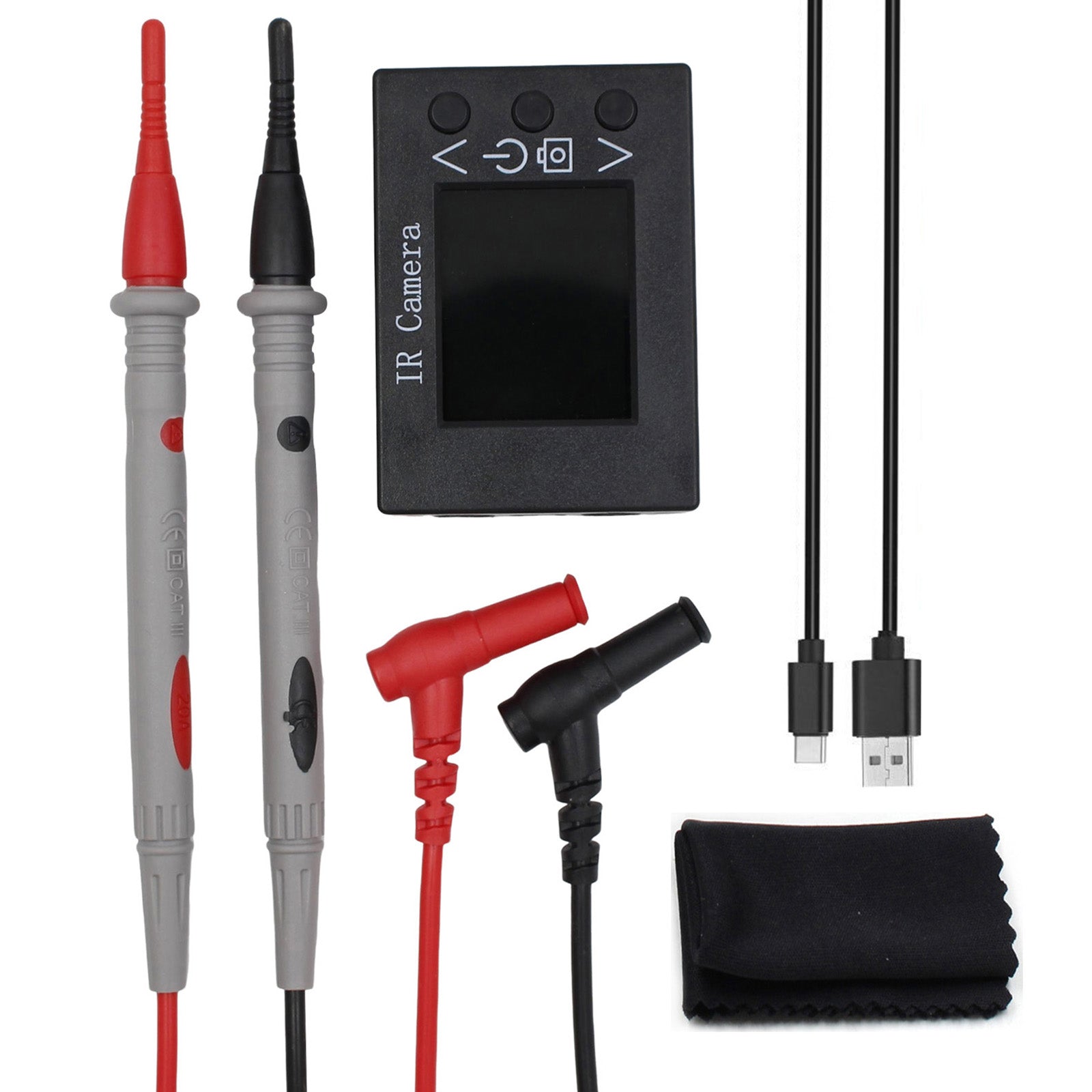 2 In 1 IR Camera Temperature Tester Thermal Imager With Imaging Sensor 1.8Inch