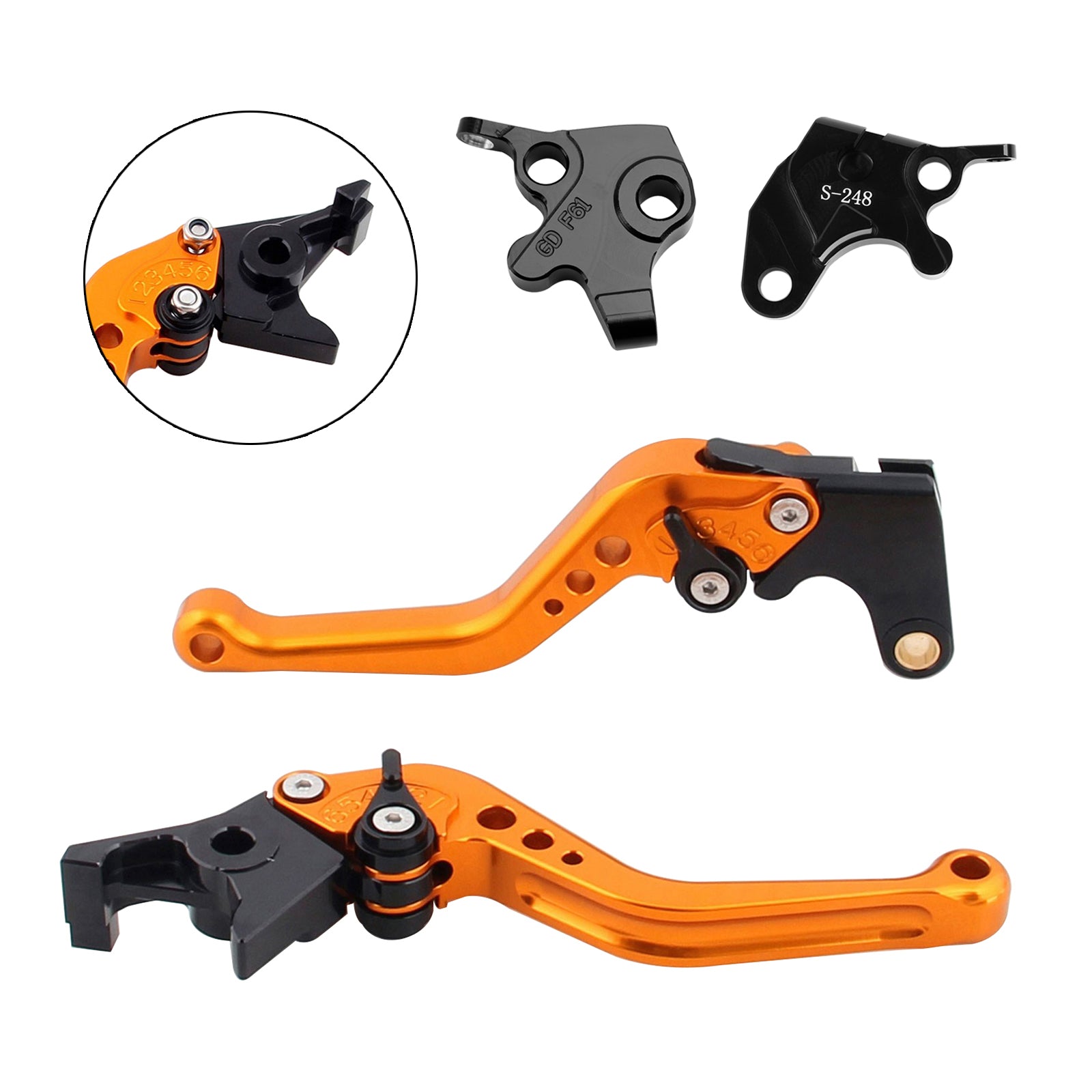 2008-2011 YAMAHA YZF R125 NEW Short Clutch Brake Lever