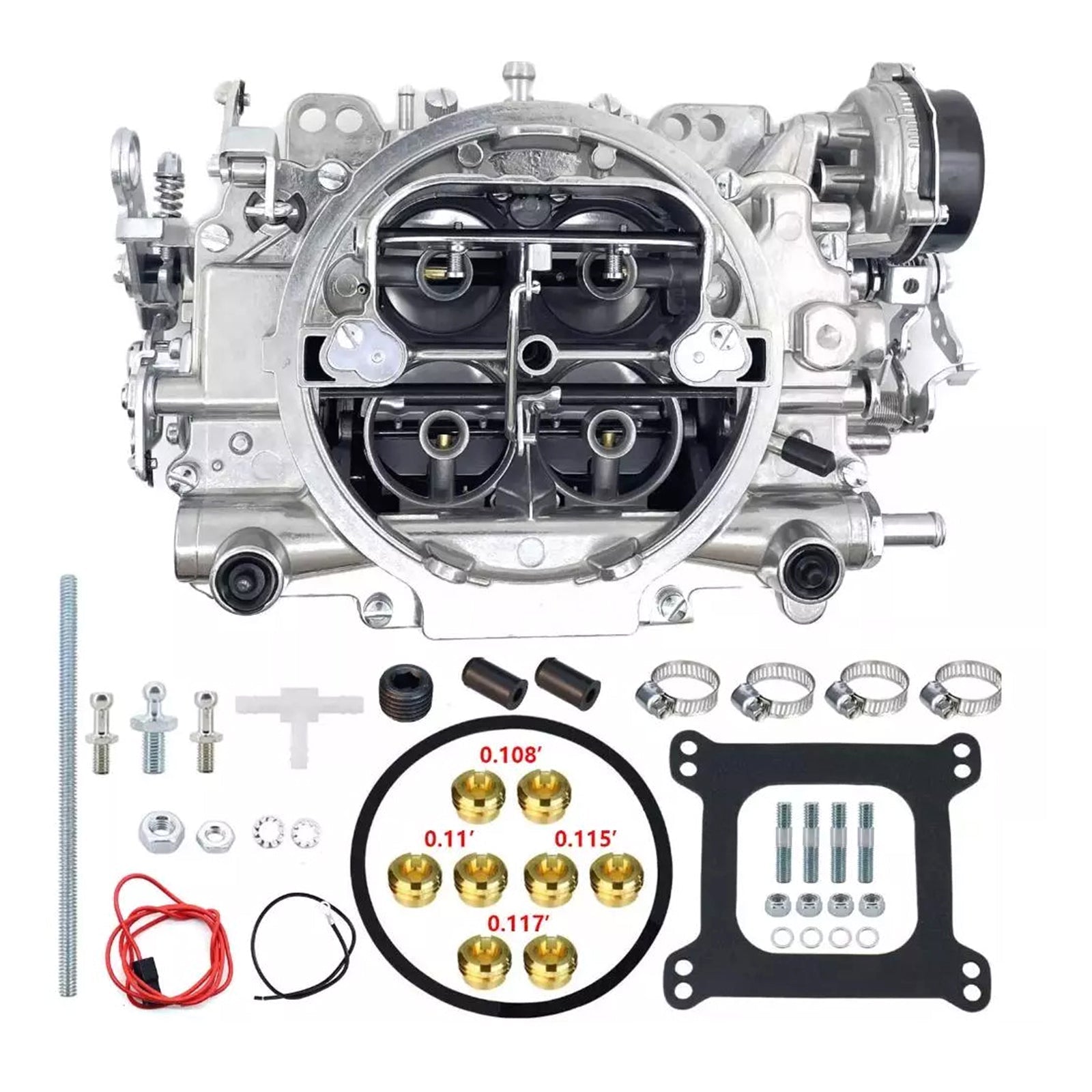 4 Barrel Carburetor For Edelbrock 1411 Performer 750 CFM Electric Chok