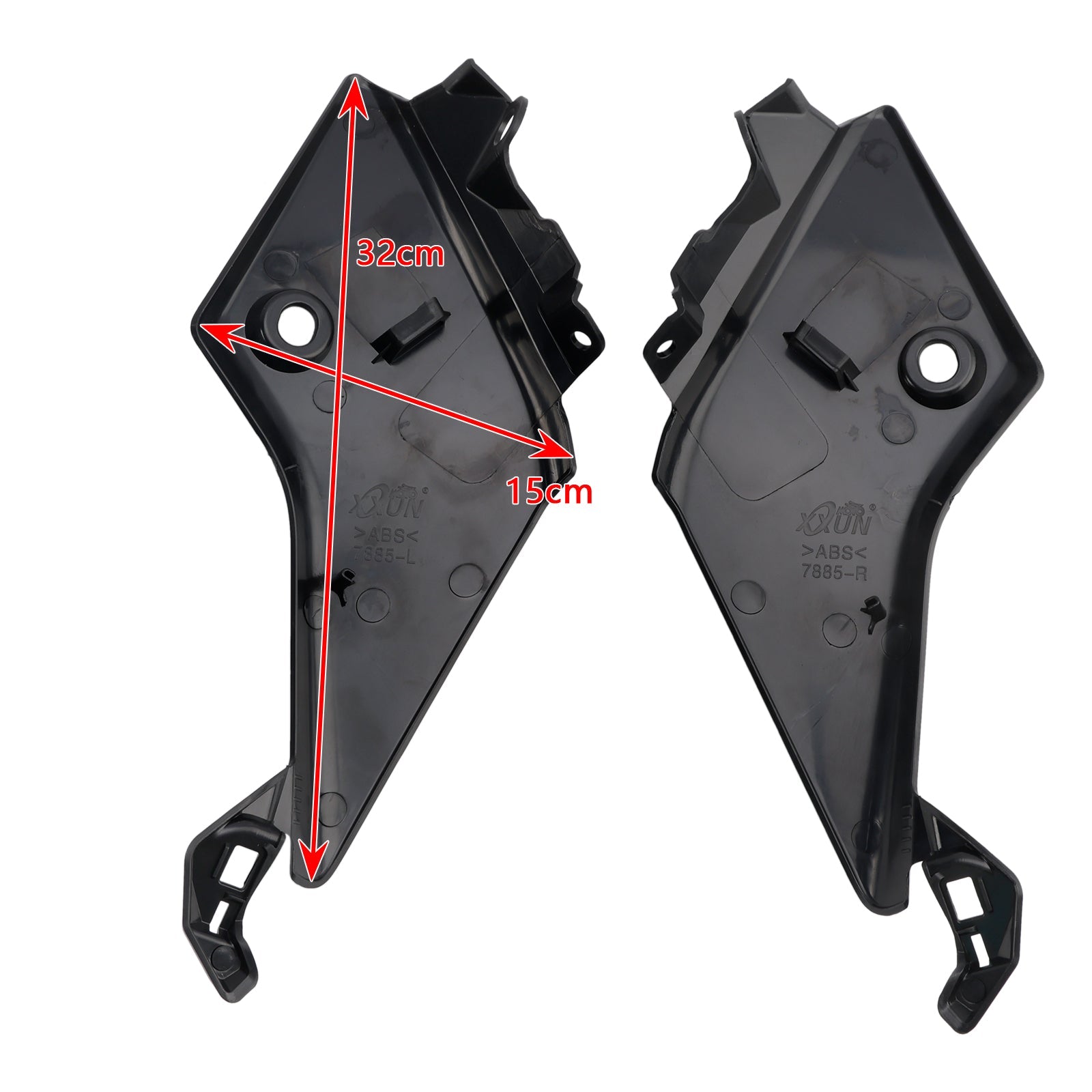 Side Seat Fairing Panel Cowl For Yamaha Tenere 700 2019-2024