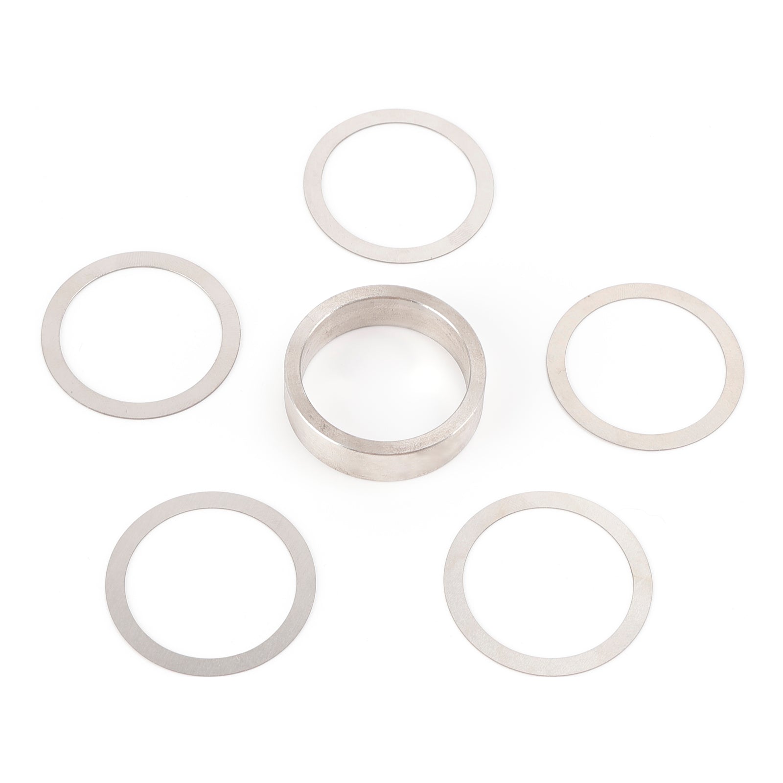 9 Inch Solid Pinion Bearing Spacer Kit with Shims 9190920 For Ford