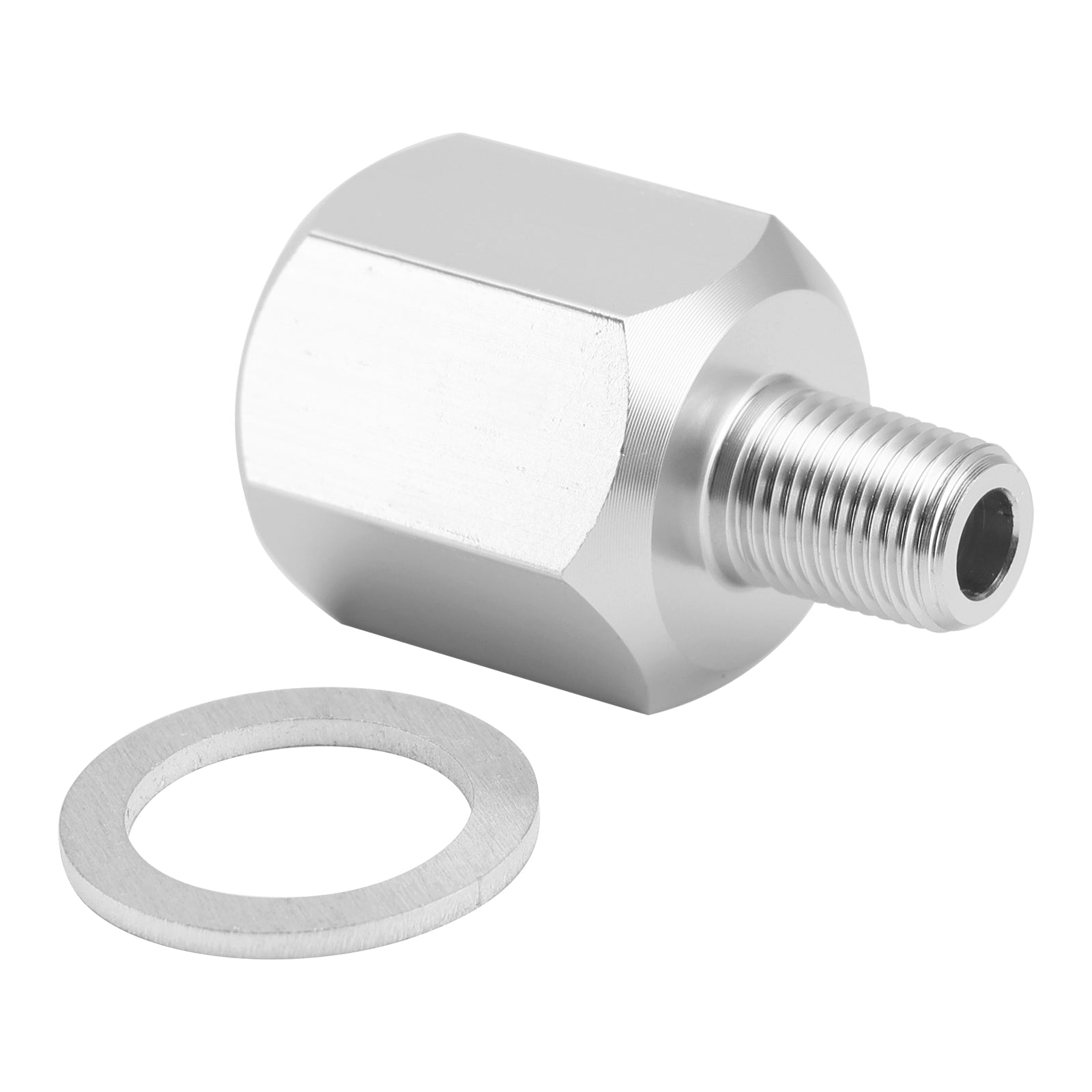 1/8NPT Male to M16-1.5 Female Oil Pressure Sensor Adapter Fitting Thread Connector
