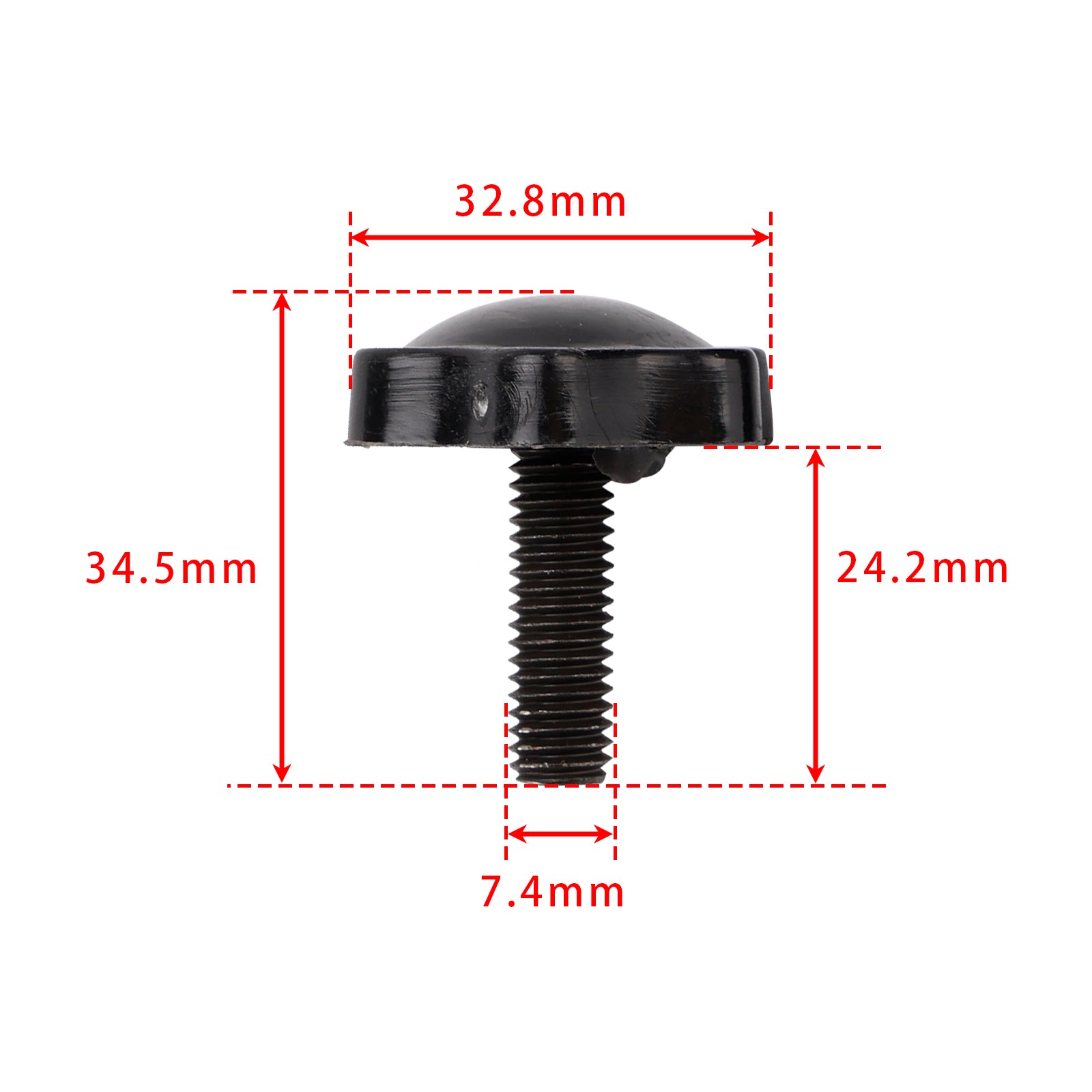 4pcs Saddlebag Lock Mounting Theft Deterrent Bolts Screws For Touring 1993-2018