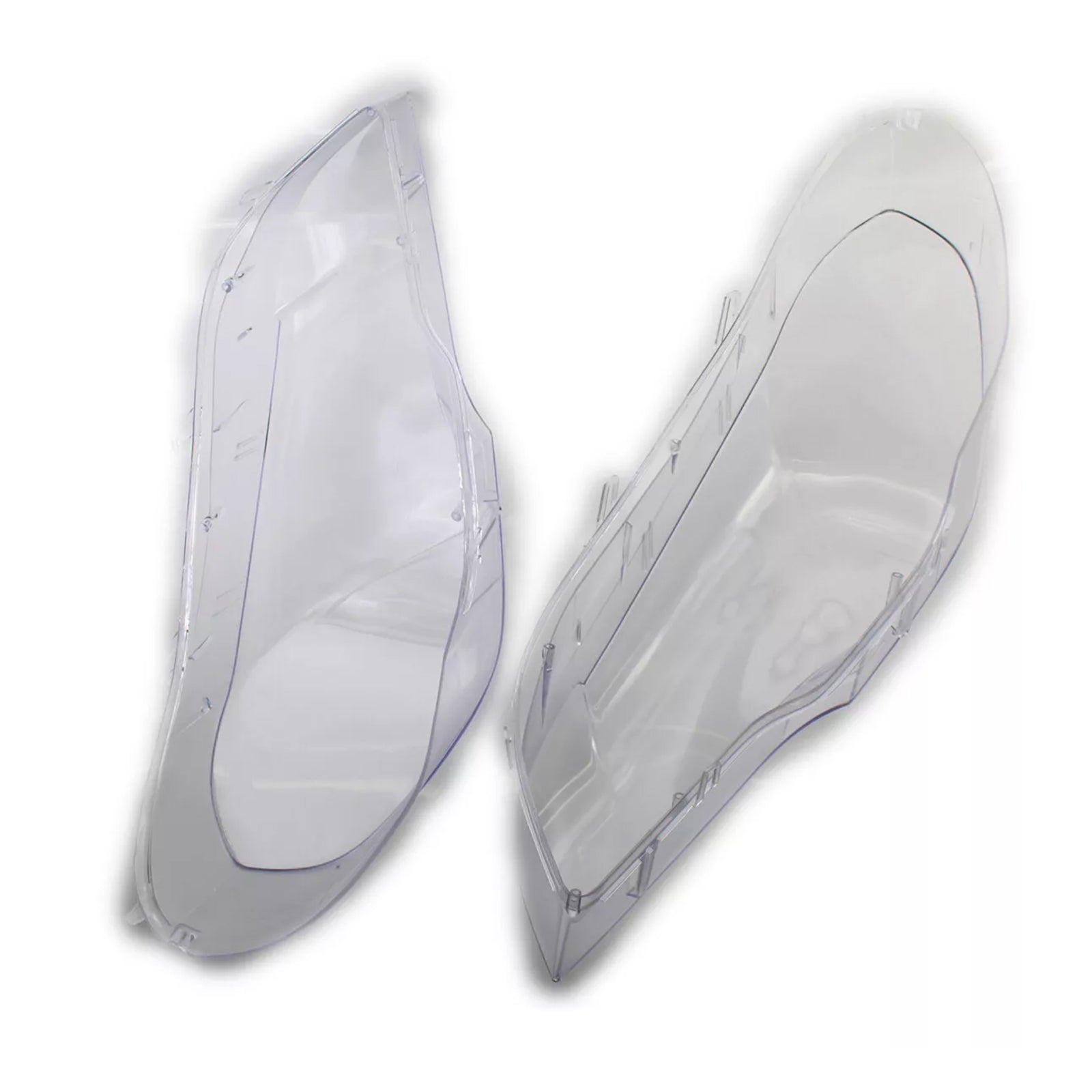 2007-2013 BMW X5 E70 2PCS Clear Headlight Lens Cover Headlamp Left+Right
