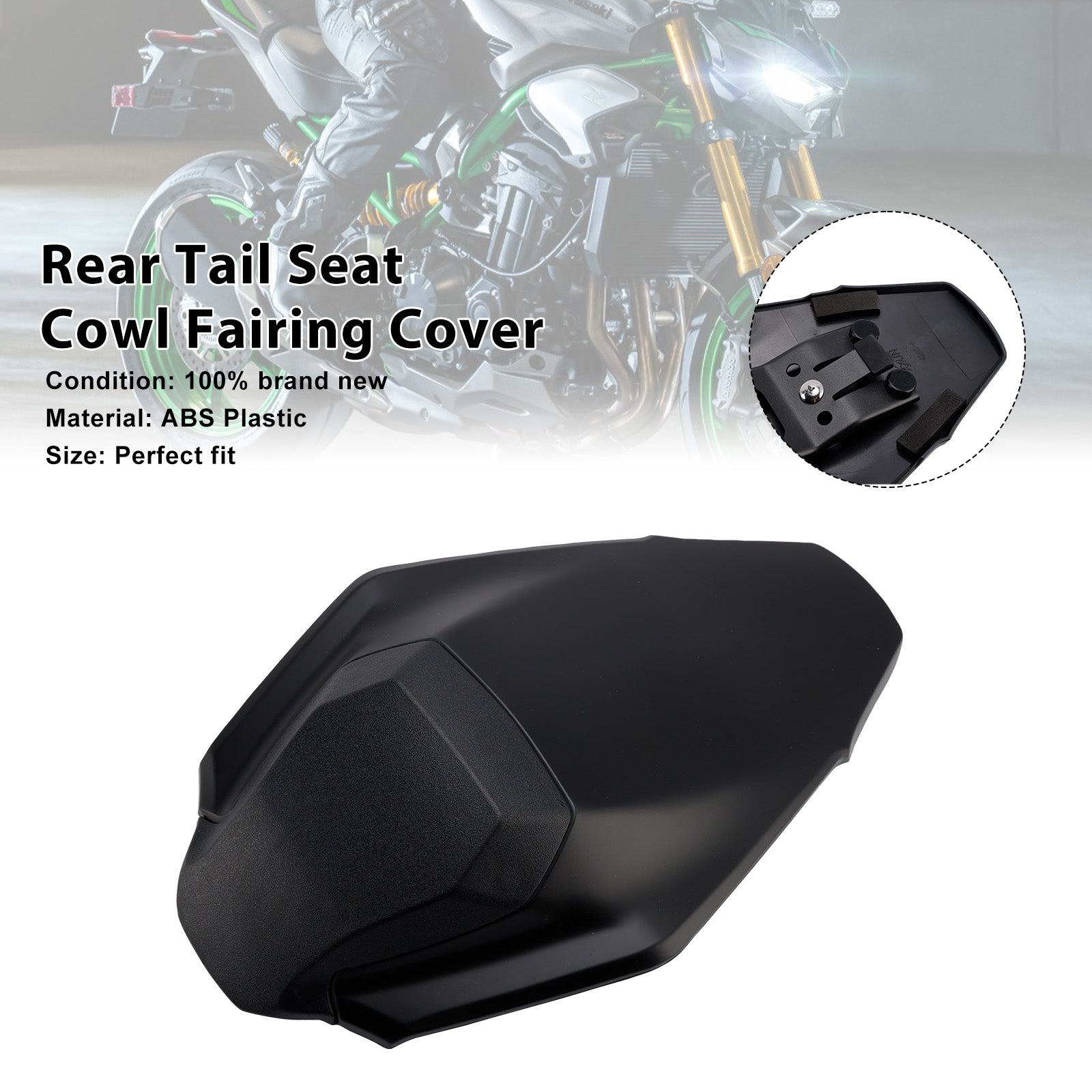 2025-2026 Kawasaki Z900 Z900SE Rear Tail Seat Cowl Fairing Cover
