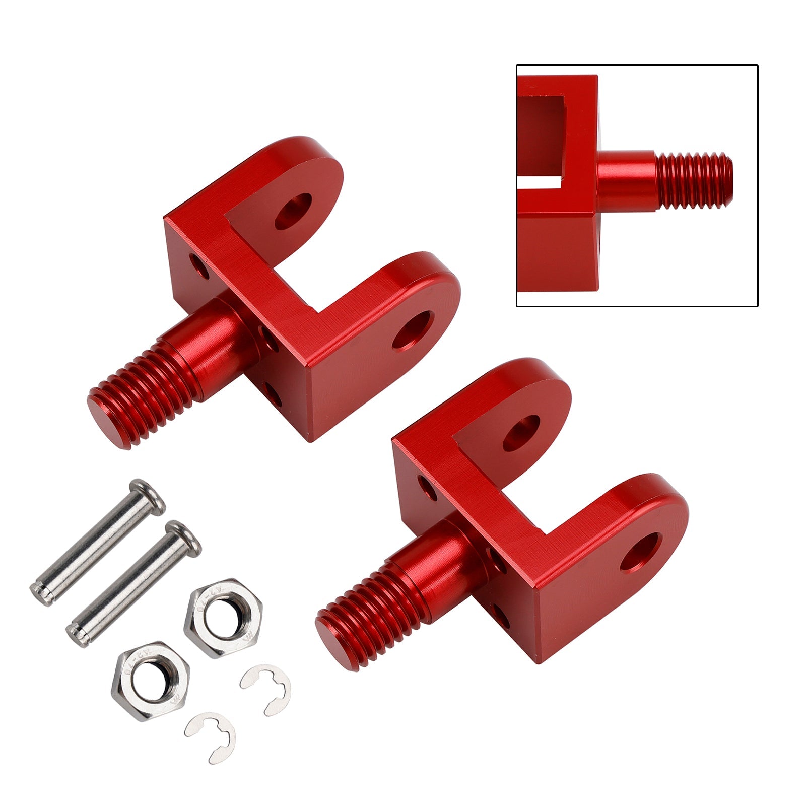Foot Pegs Mounting Bracket fit for Sur Ron Light Bee X/S Segway X160 X260