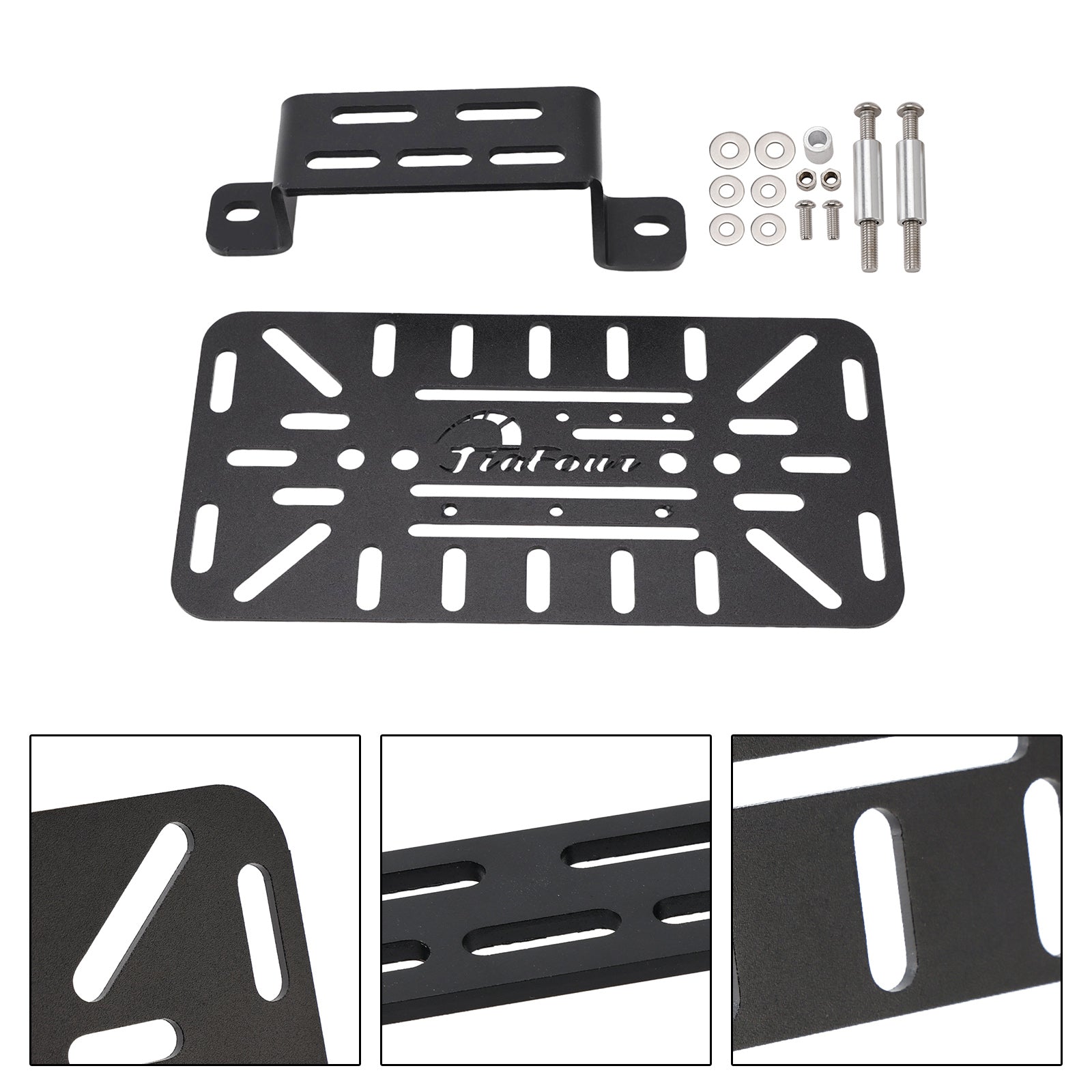 2024-2025 Cfmoto 450Mt Luggage Rack Side Saddle Bag Mount Bracket Black Right