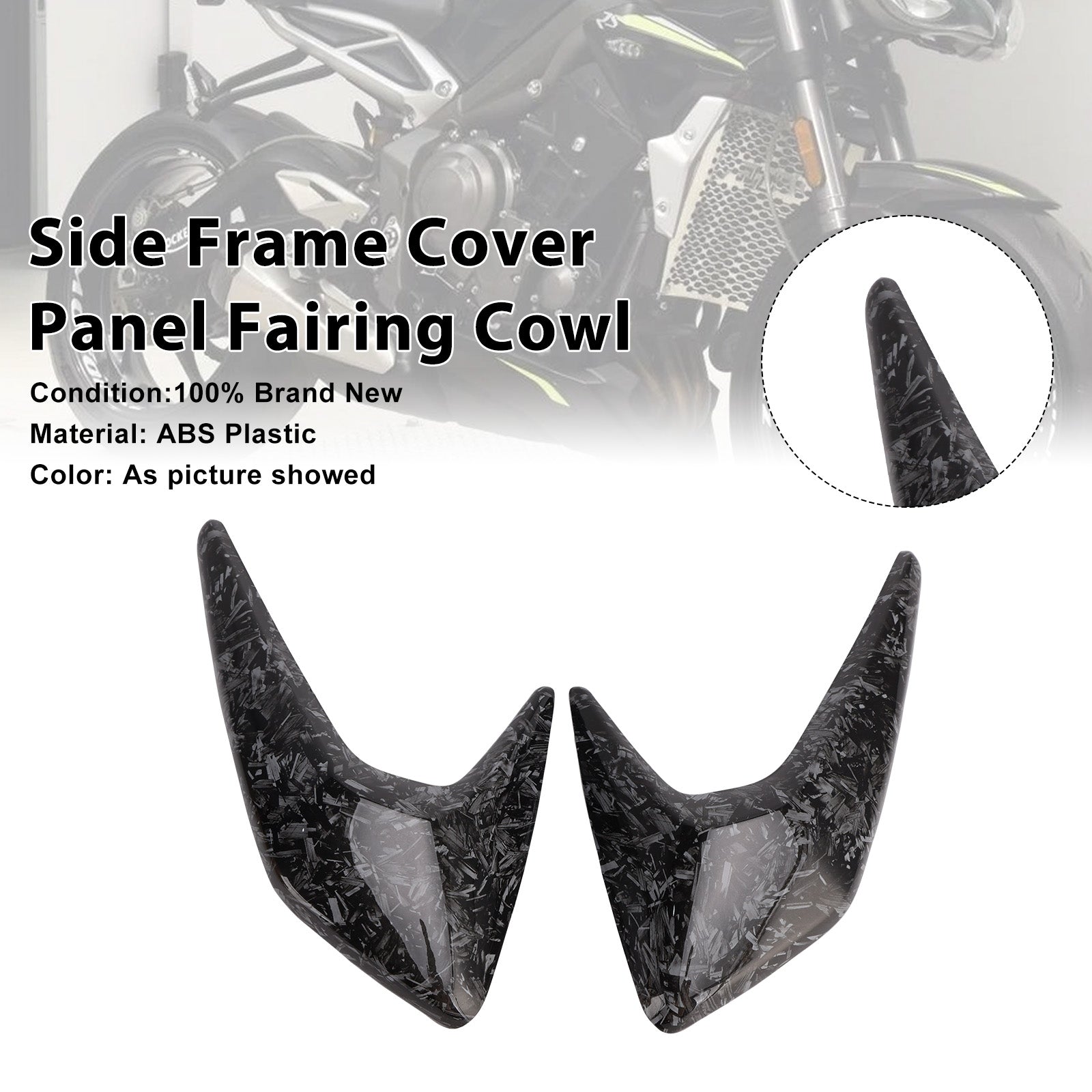 2020-2022 Street Triple 765 R/RS Side Frame Cover Panel Fairing