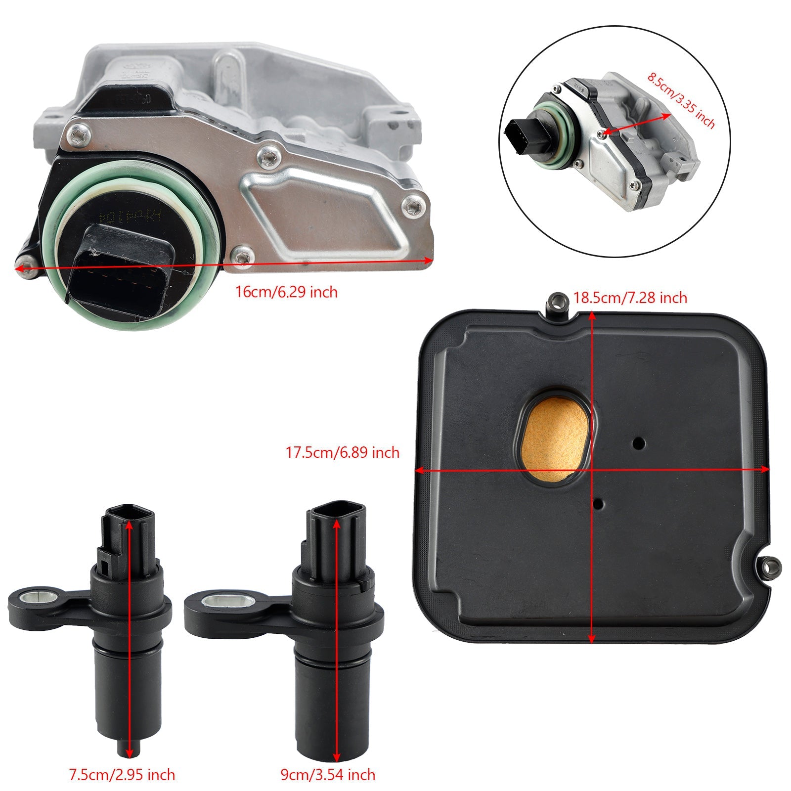2005-2011 For Magnum SE/SXT V6 2.7L 3.5L Transmission Shift Solenoid Block Pack Kit 04799061AB 42RLE