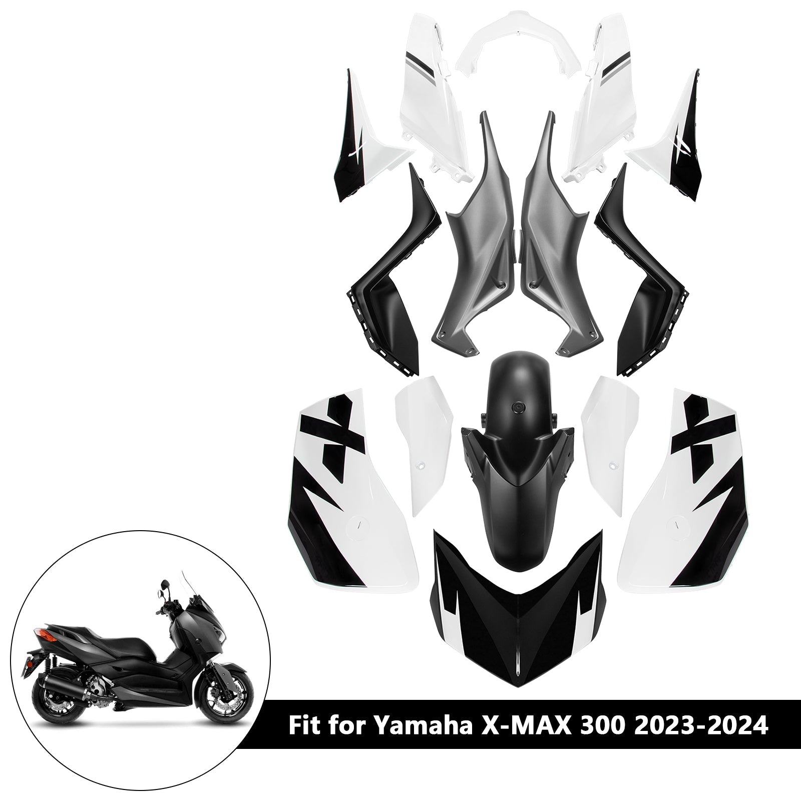 Yamaha X-MAX 300 XMAX 2023-2024 Fairing Kit