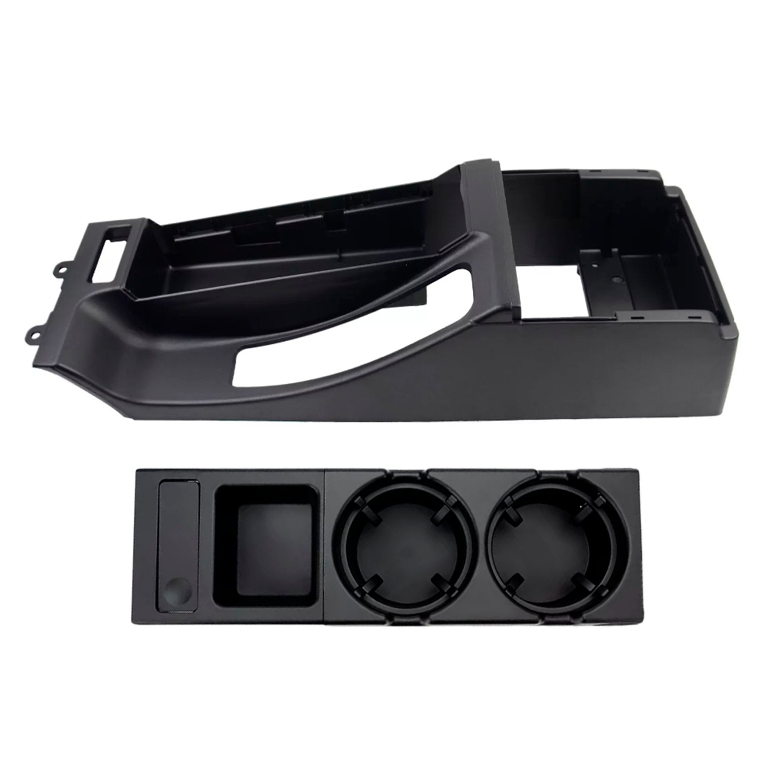 1999-2005 BMW 3 Series  E46 4 Door Black Center Console Trim Base Cup Coin Holder 51168218305