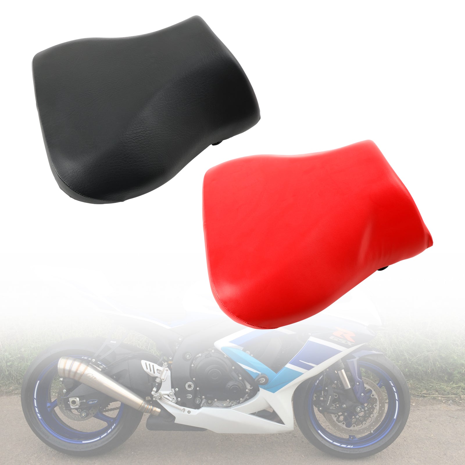 Front Raider Seat Driver Cushion Pu Fit For SUZUKI GSXR 600/750 01-03 1000